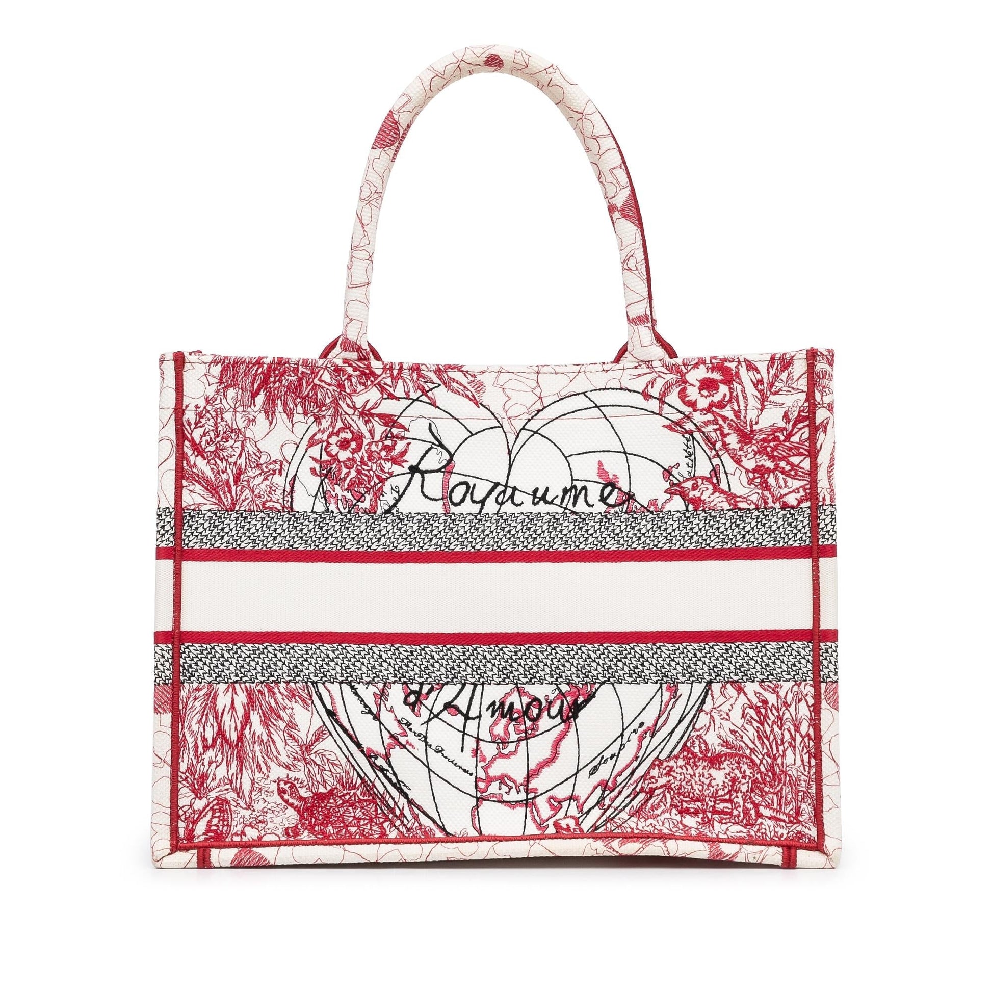 Dior Royaume Amour Book Tote Shg Zux1O1 Medium Tote Bag