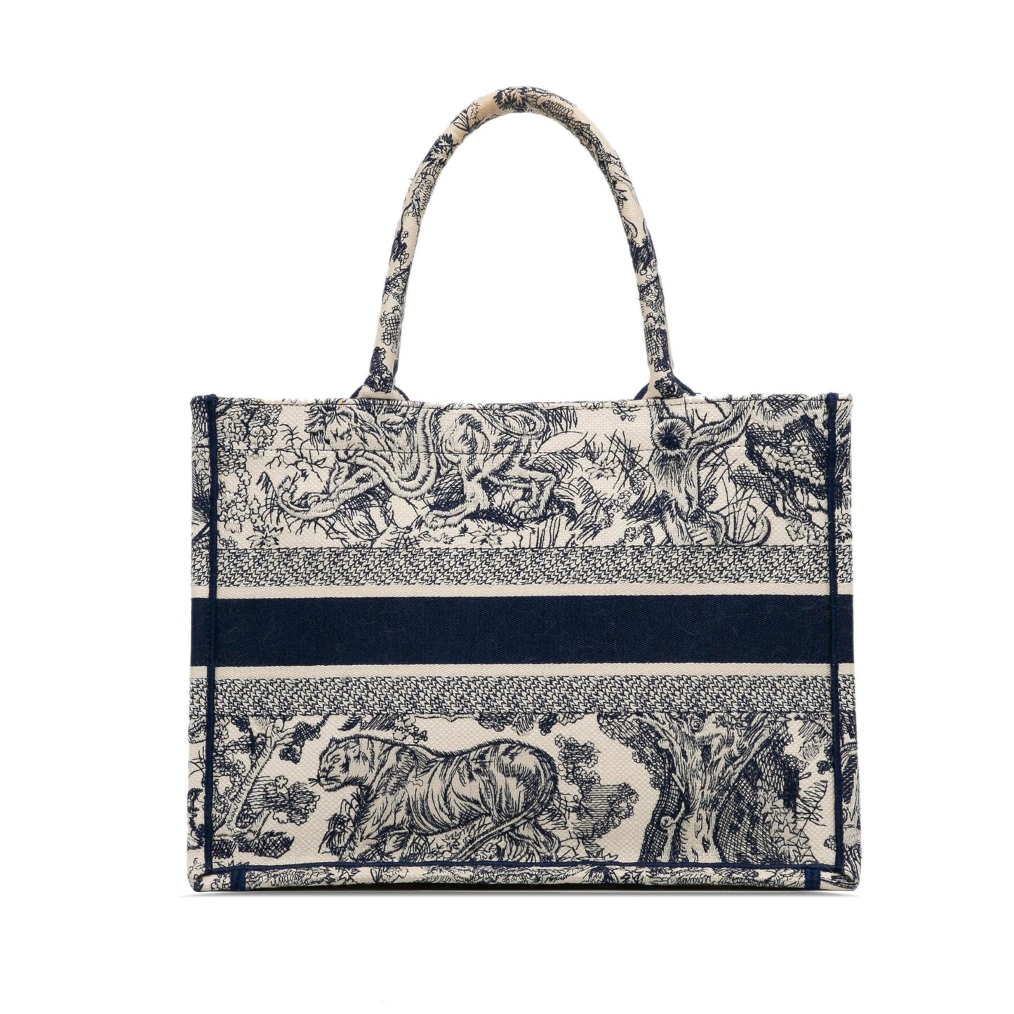 Dior Toile De Jouy Book Tote Shg Gy64Wb Medium Tote Bag