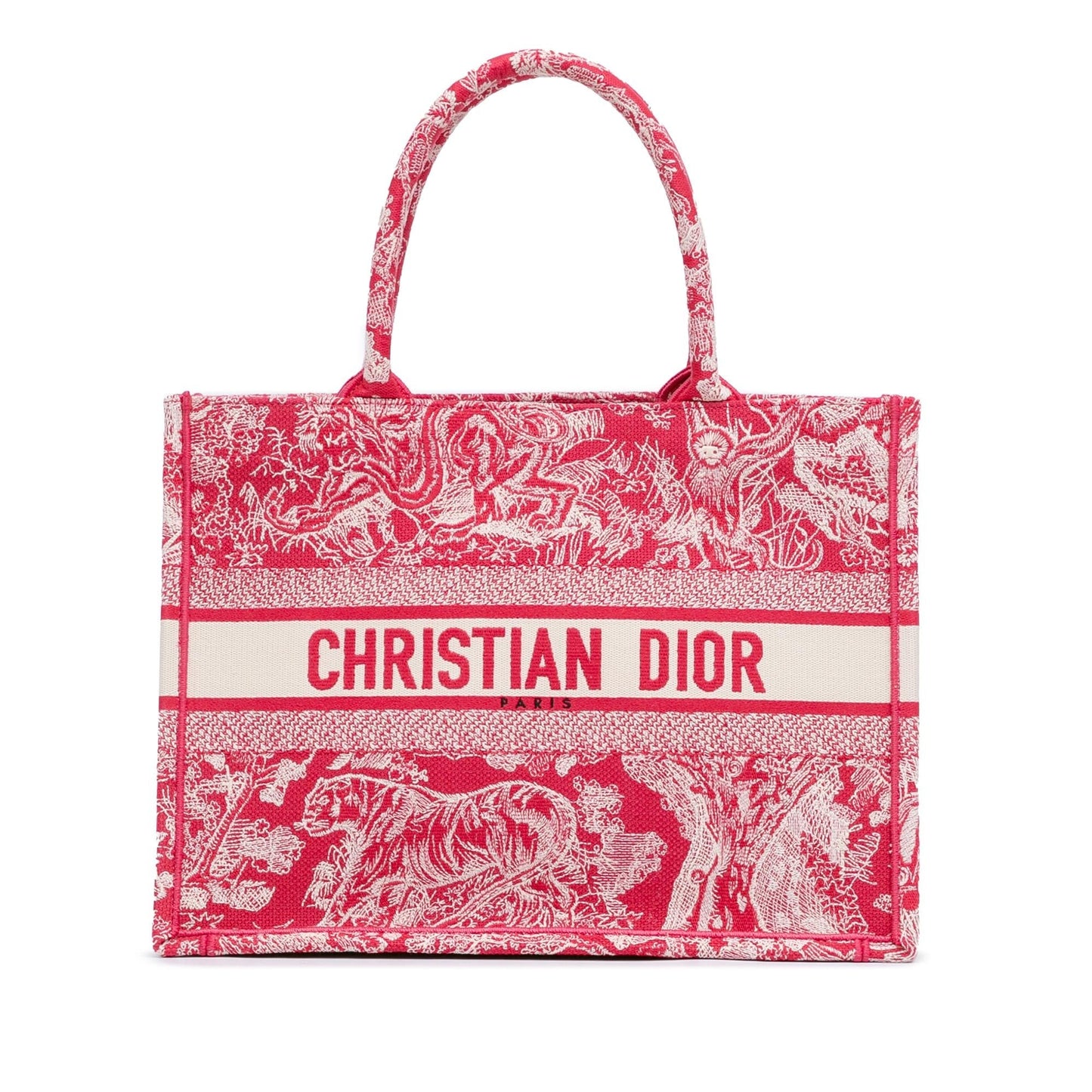 Dior Toile De Jouy Book Tote Shg Mg1Ozt Medium Tote Bag