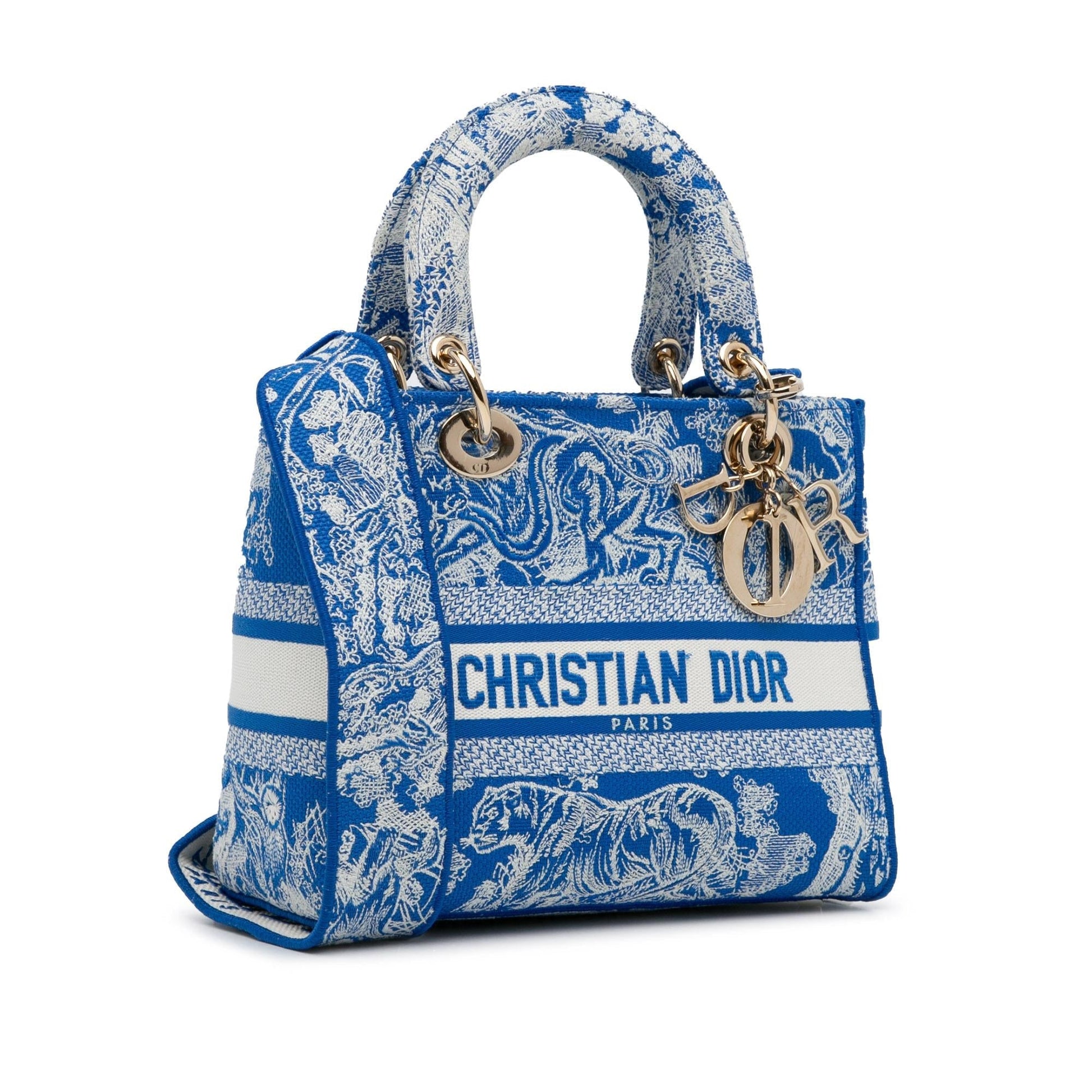 Dior Toile De Jouy Lady Lite Shg Gjahsy Satchel Medium Satchel Bag