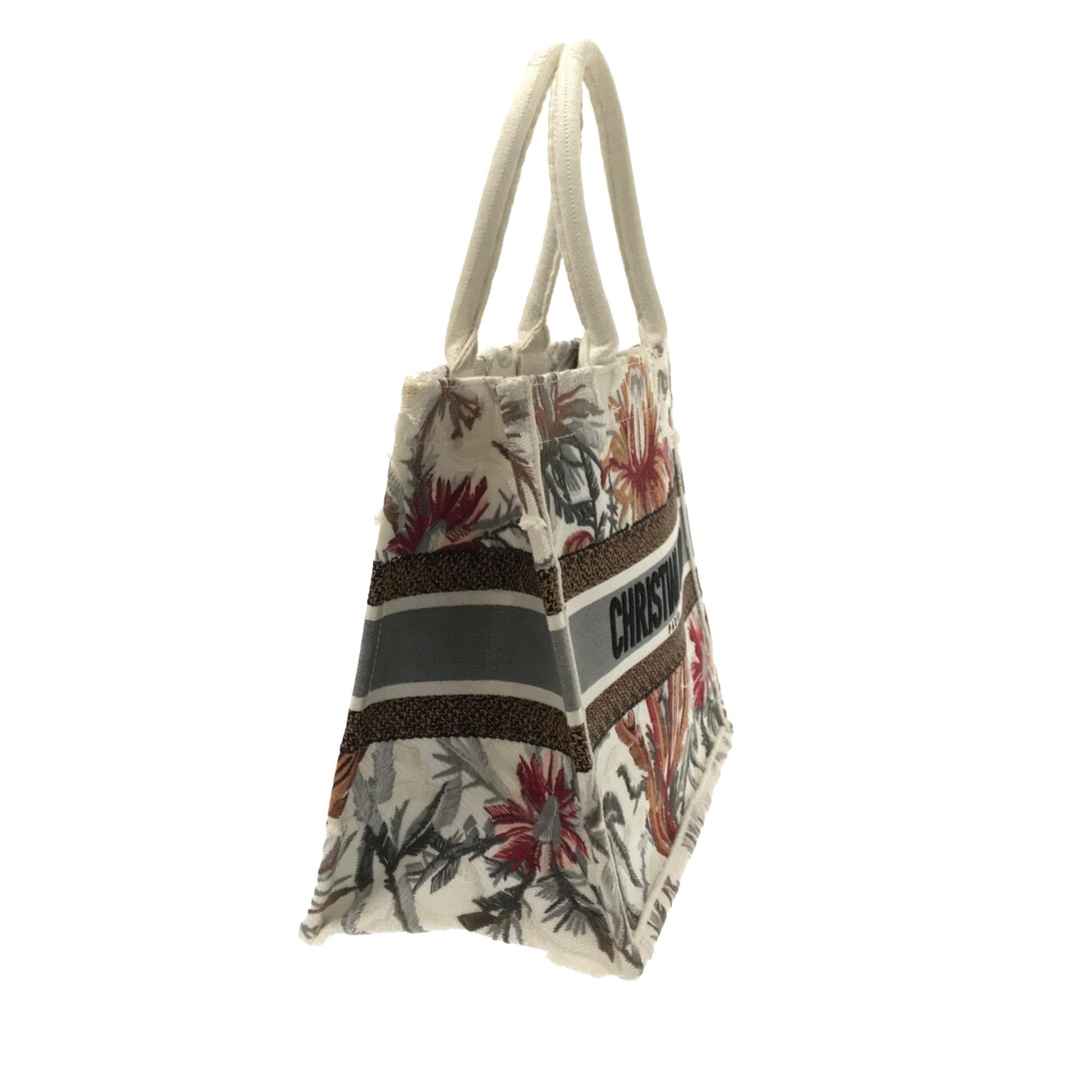 Dior Toile De Jouy Tropicalia Book Tote Shg I5Jpwe Medium Tote Bag