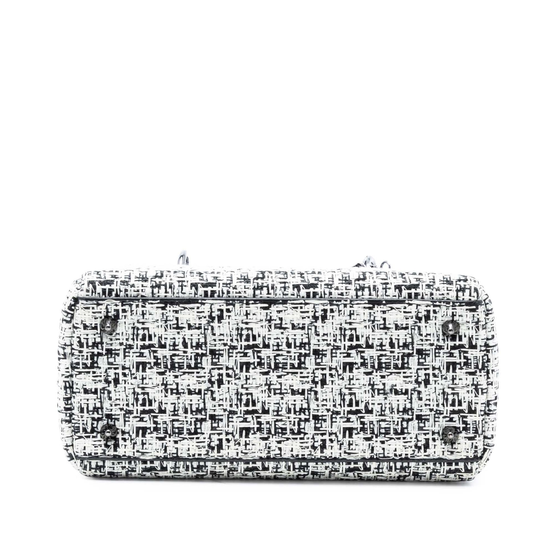 Dior Tweed Lady Satchel Bag Medium Lady Dior 2