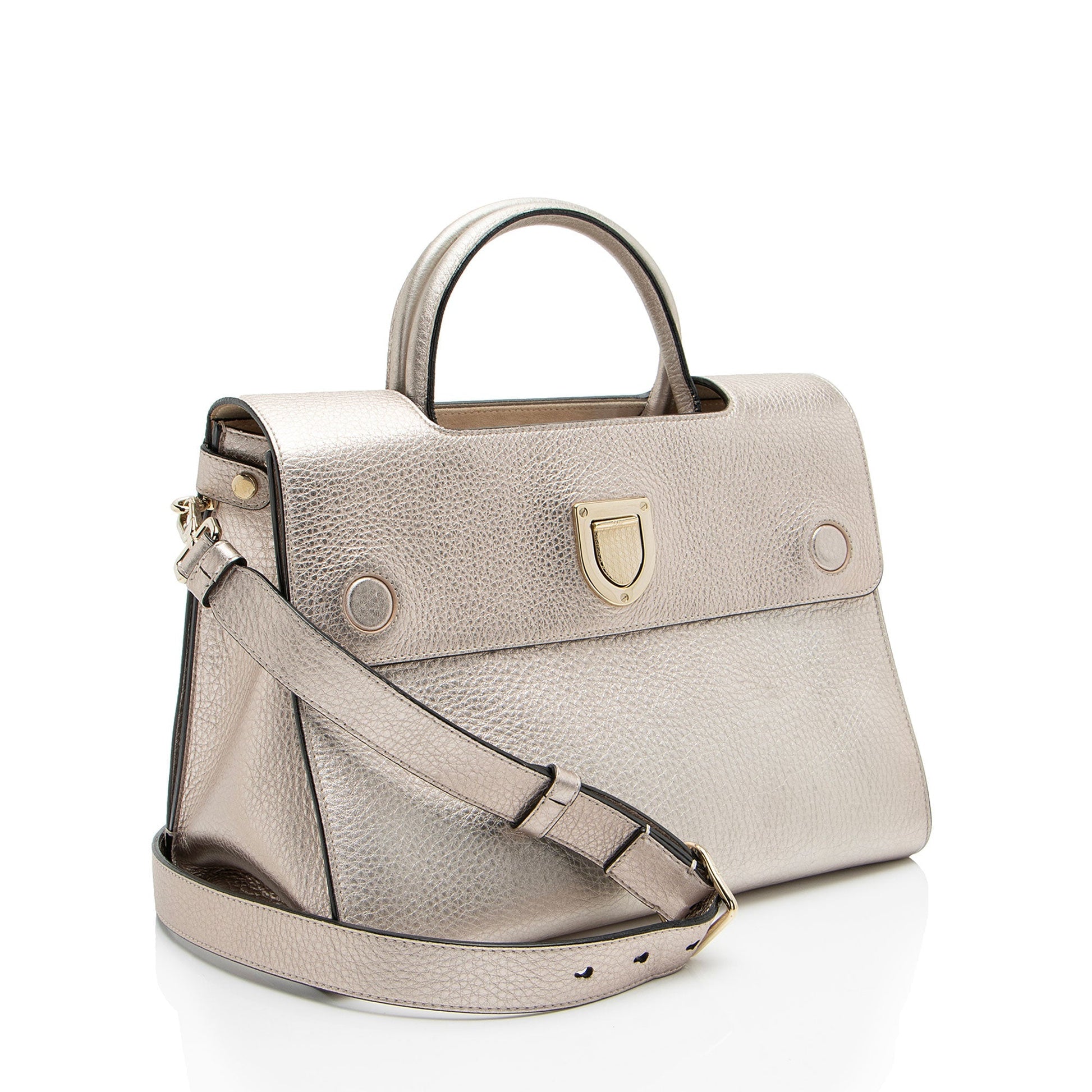Dior Metallic Calfskin ever Tote Medium Tote Bag