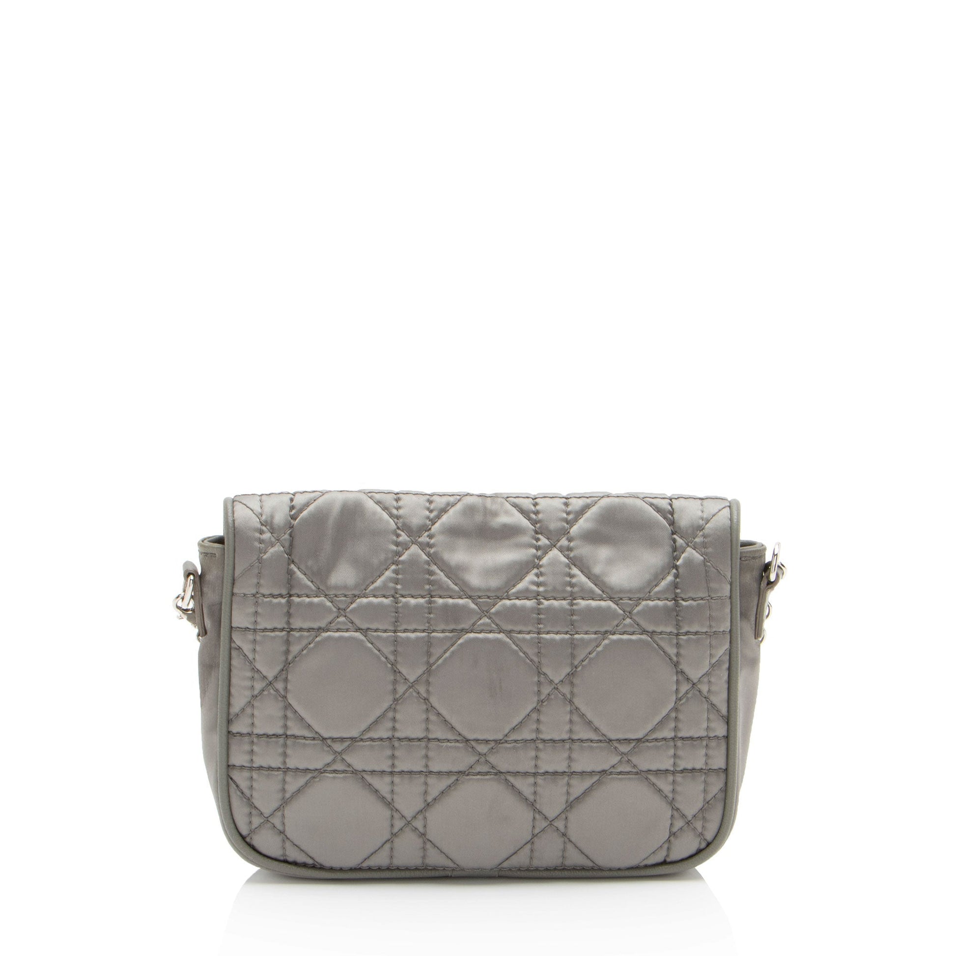 Dior Metallic Cannage Charming Lock Crossbody Shf Bqgk26 Nylon Crossbody Bag