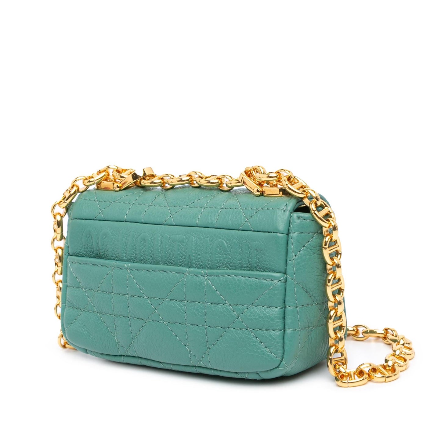 Dior Calfskin Cannage Supple Caro Bag Shg 4Juqzt Micro Crossbody Bag