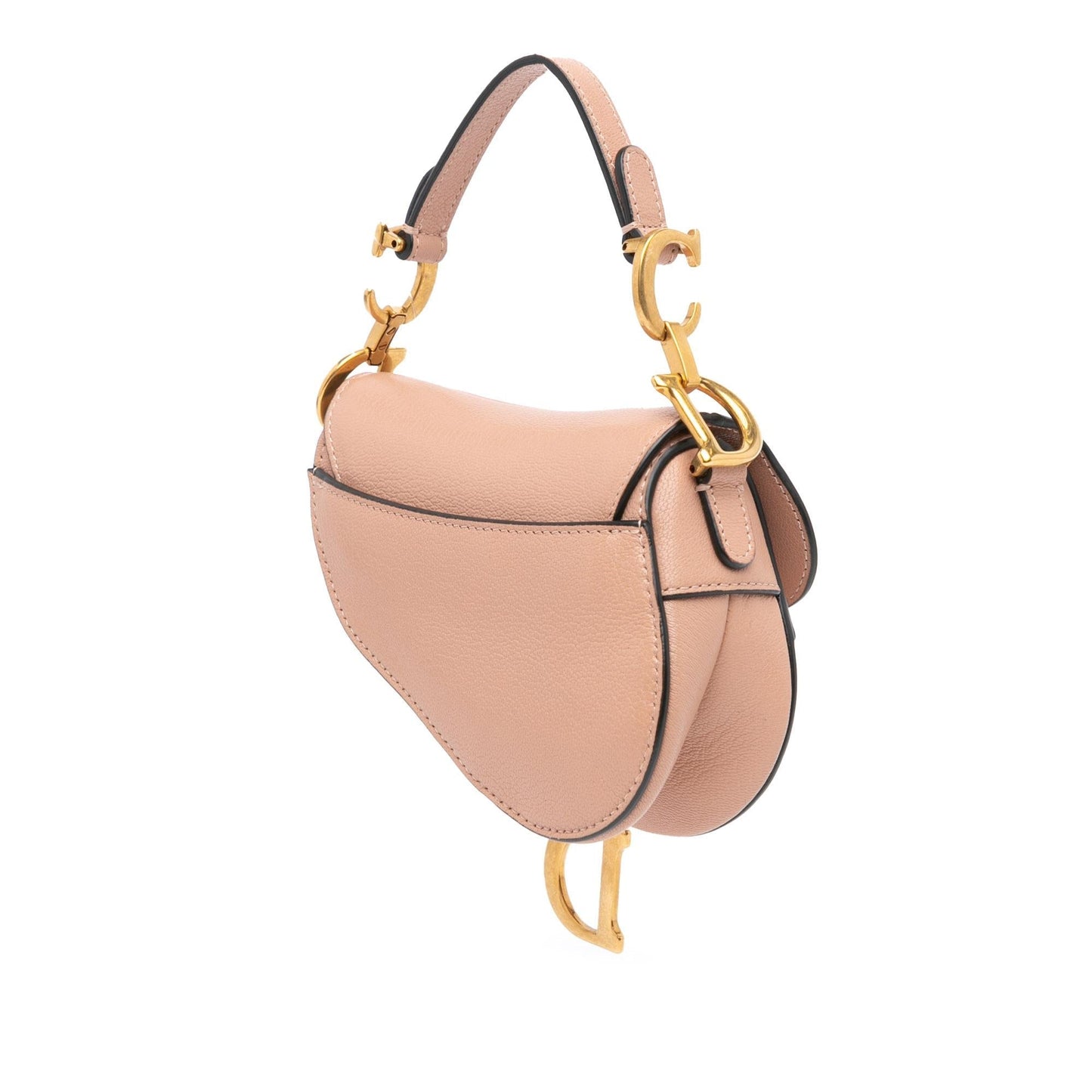 Dior Goatskin Saddle Satchel Bag Micro