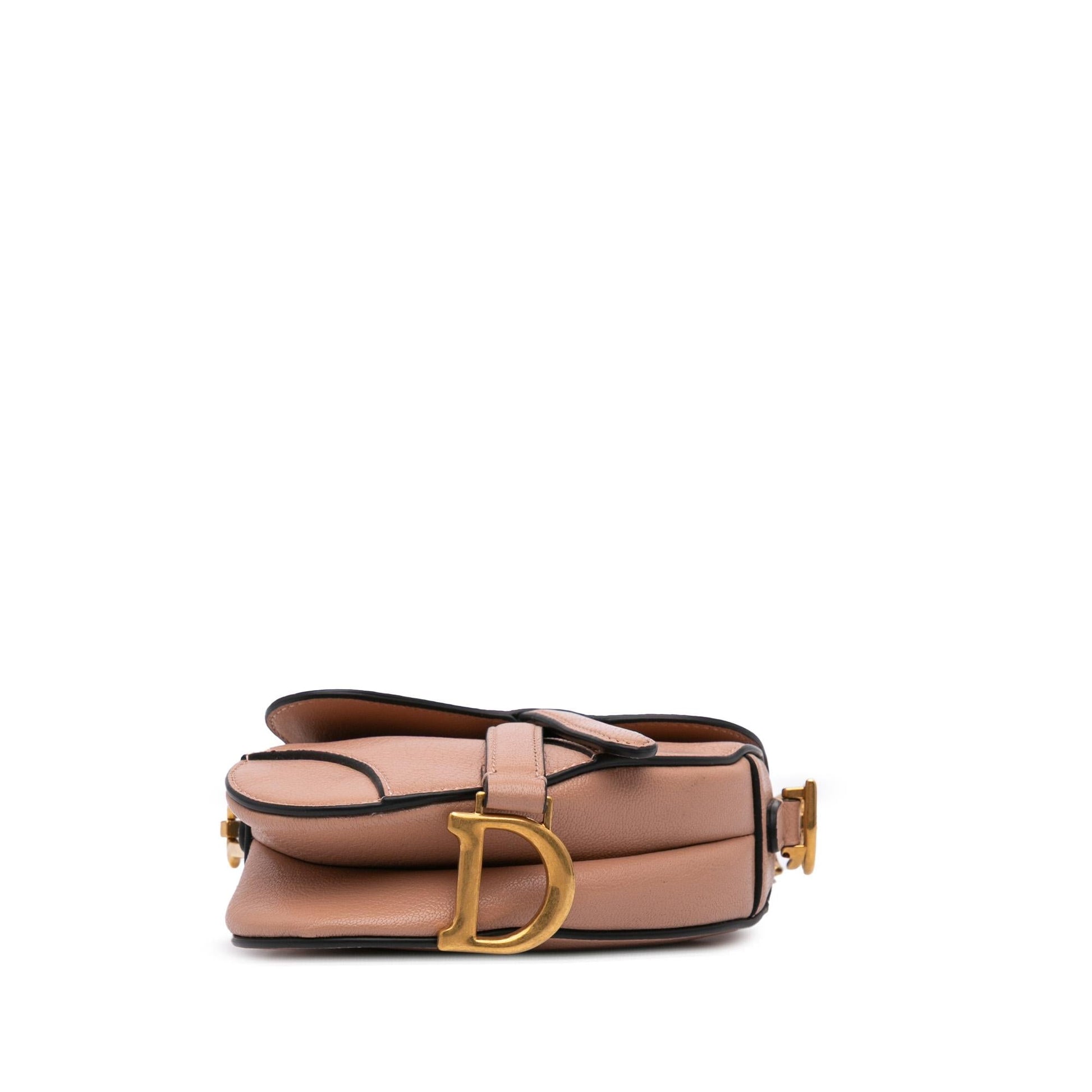 Dior Goatskin Saddle Satchel Bag Micro Goatskin Saddle 1