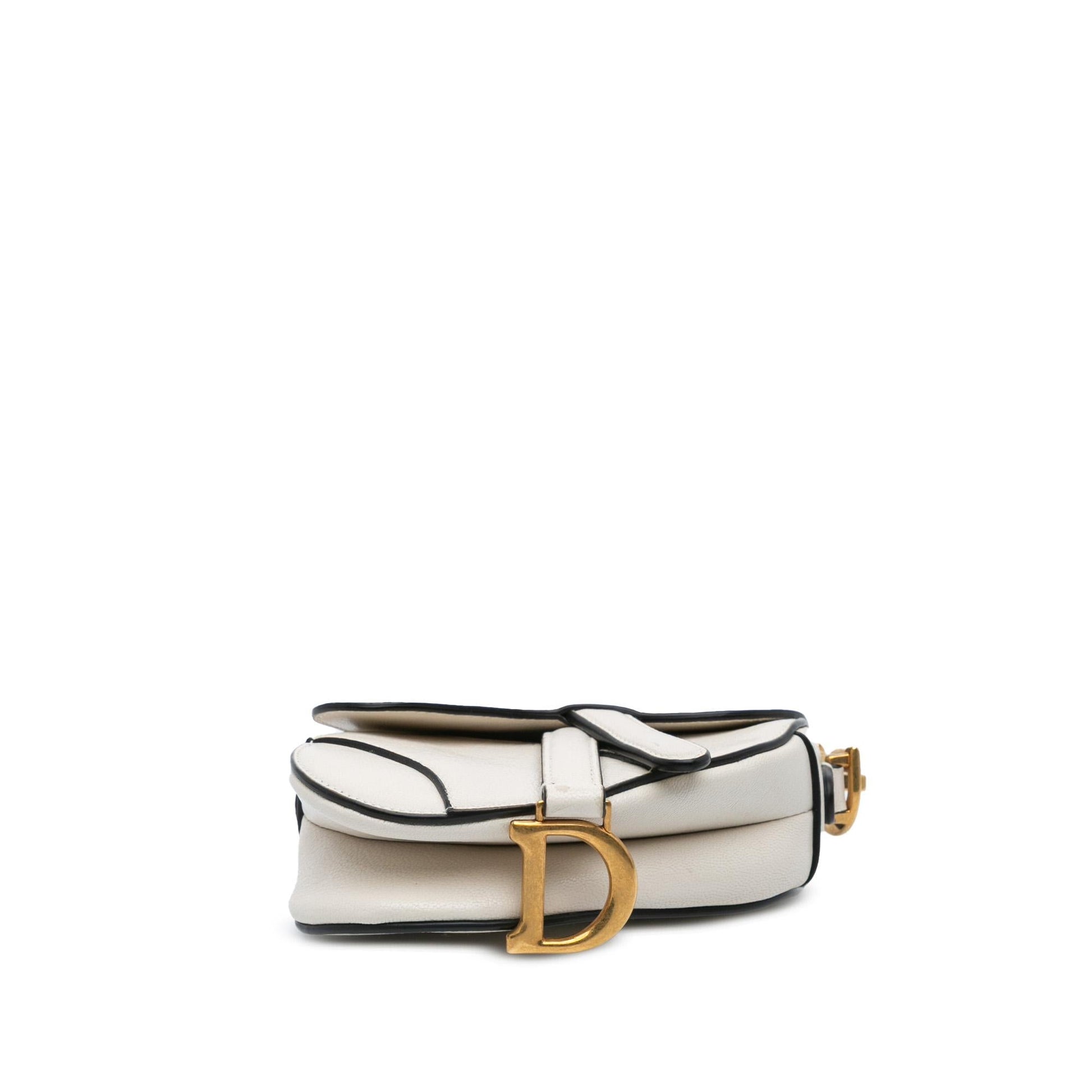 Dior Goatskin Saddle Satchel Bag Micro Goatskin Saddle 2