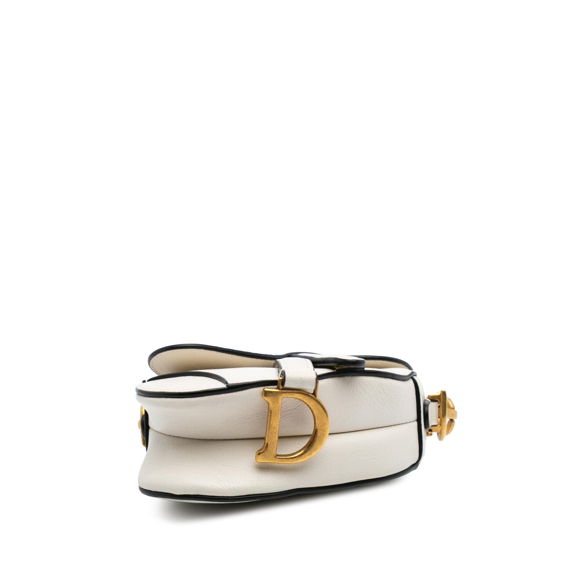 Dior Goatskin Saddle Satchel Bag Micro Goatskin Saddle 3