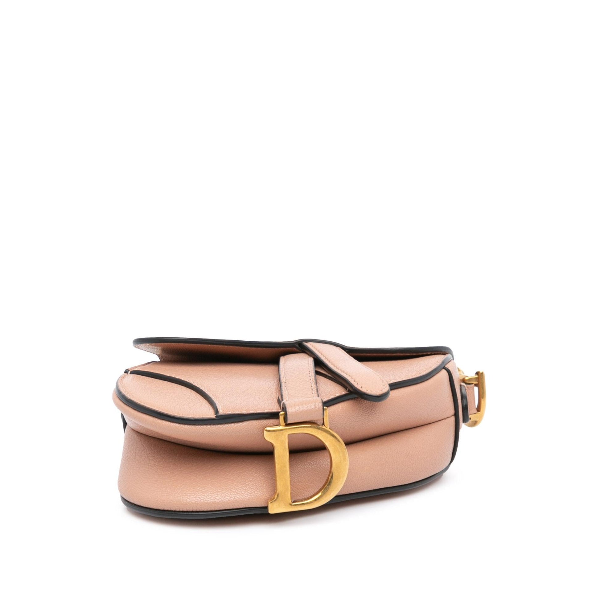 Dior Goatskin Saddle Satchel Bag Micro Goatskin Saddle 6