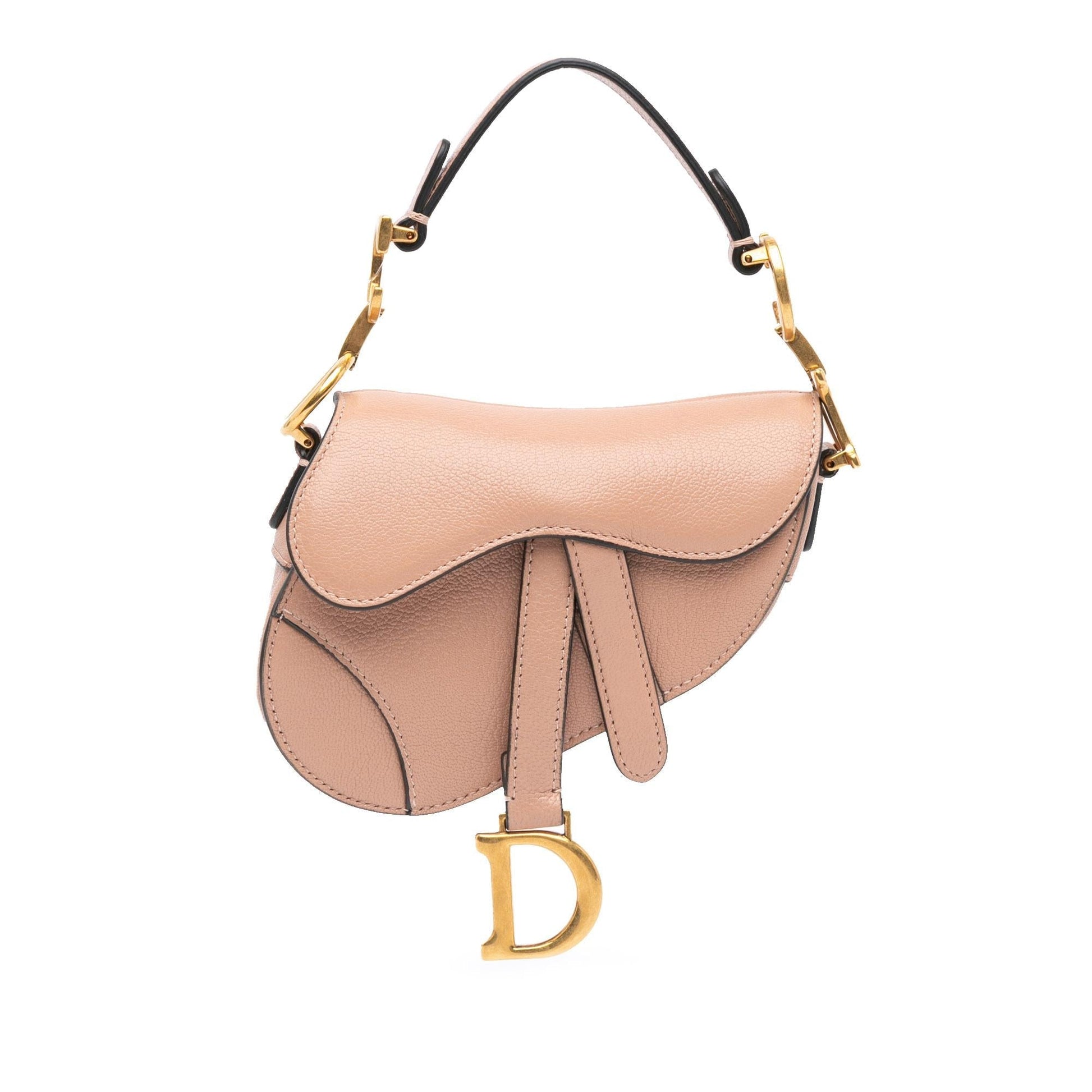 Dior Goatskin Saddle Satchel Bag Micro Goatskin Saddle 6