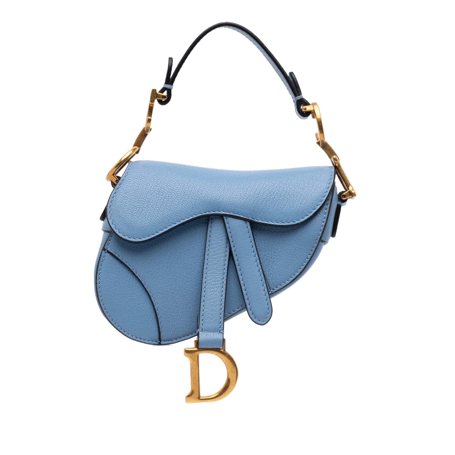 Dior Goatskin Saddle Satchel Bag Micro Goatskin Saddle 7