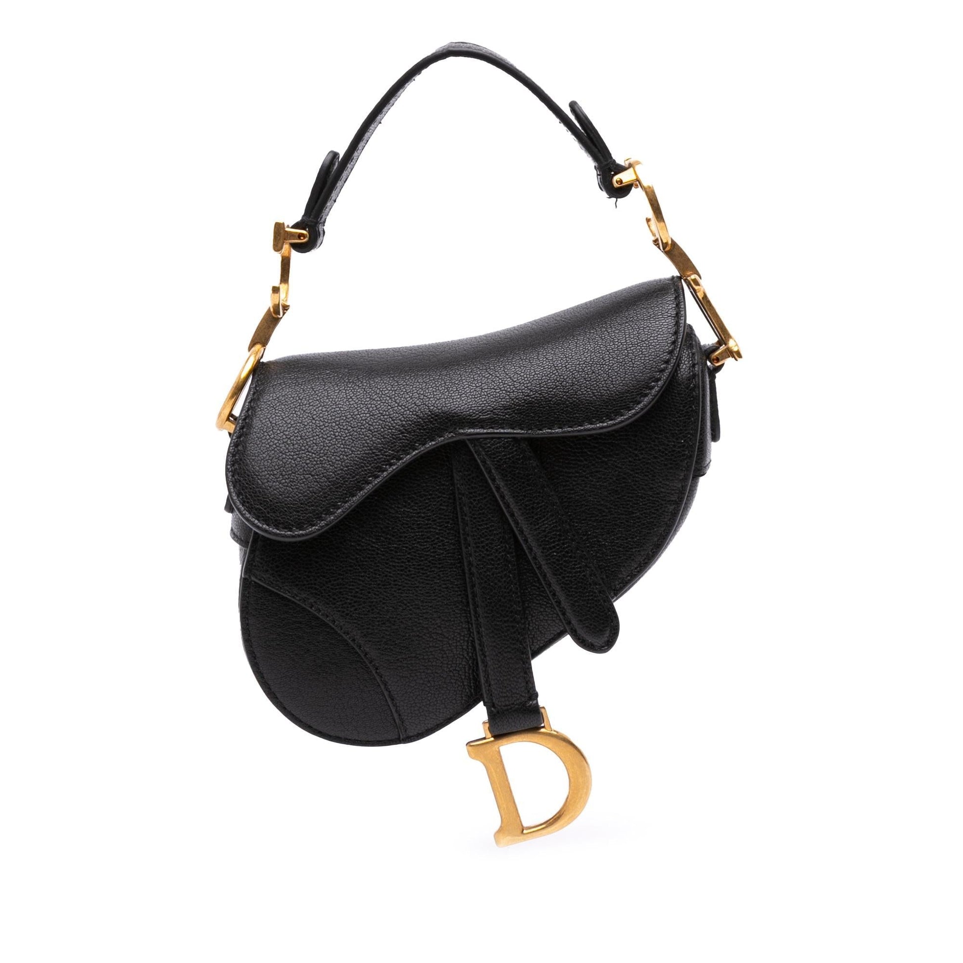 Dior Goatskin Saddle Satchel Bag Micro Goatskin Saddle 8