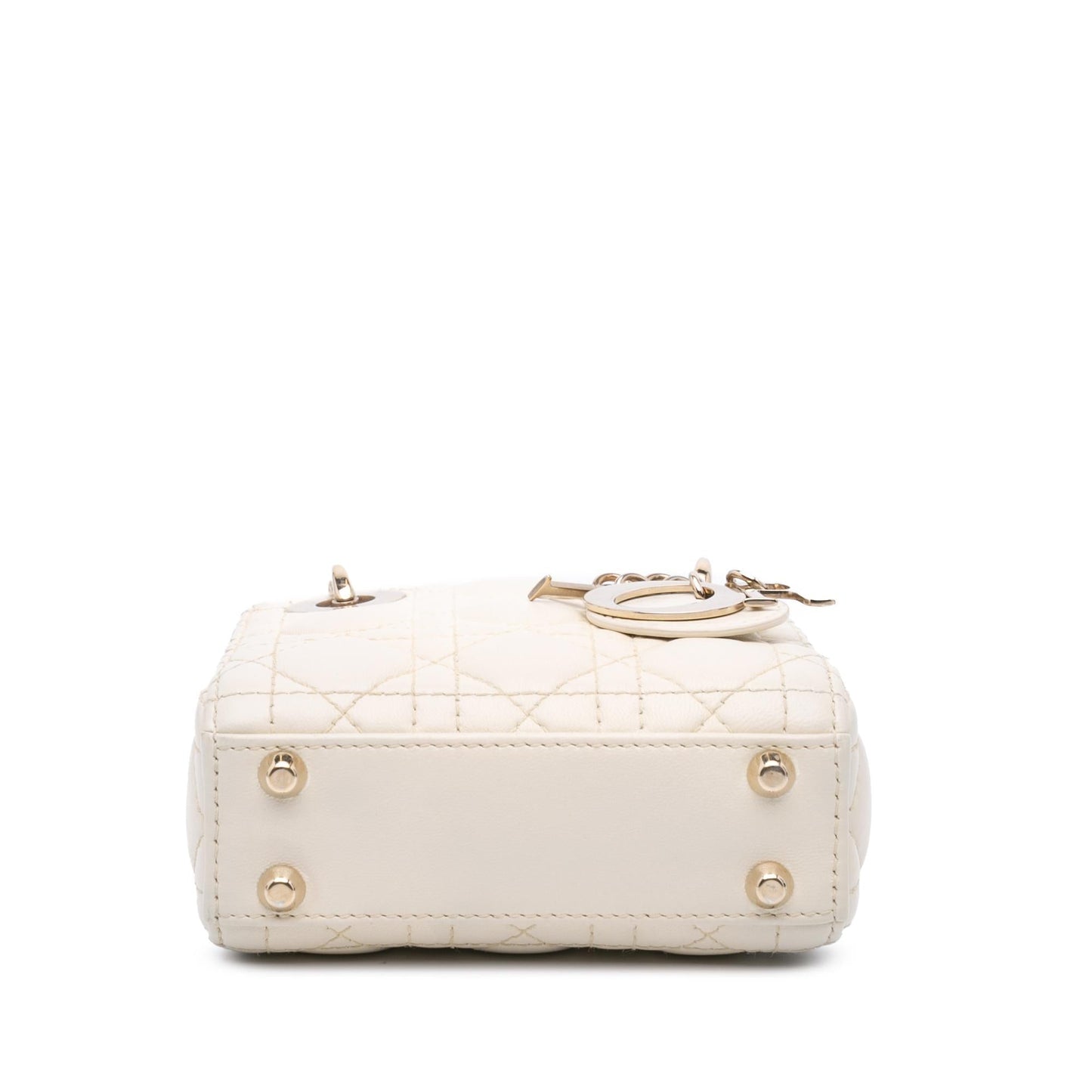 Dior Cannage Lady Satchel Bag Lambskin Micro Lady Dior 3
