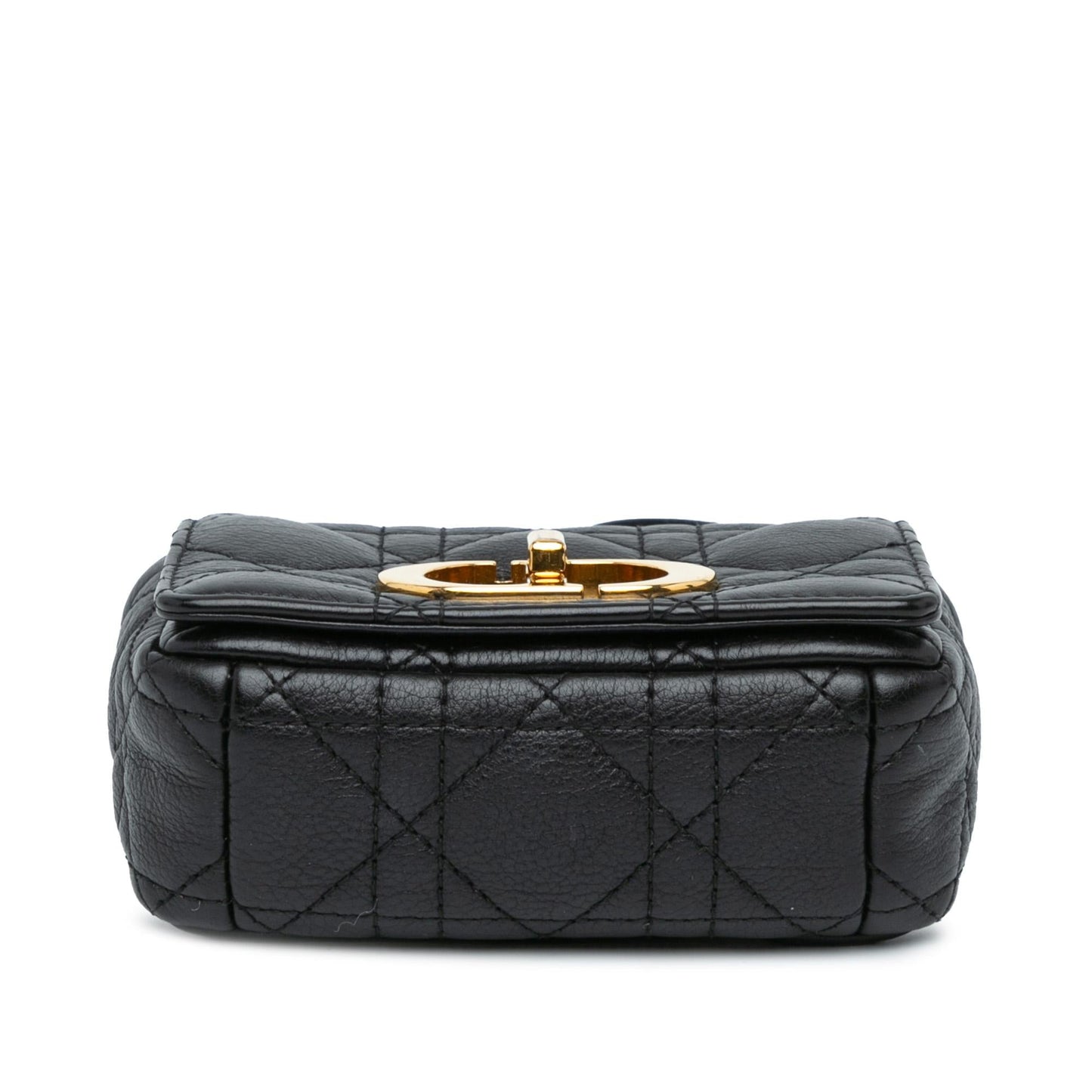 Dior Supple Calfskin Cannage Caro Bag Shg 5Y6Fe7 Micro Crossbody Bag