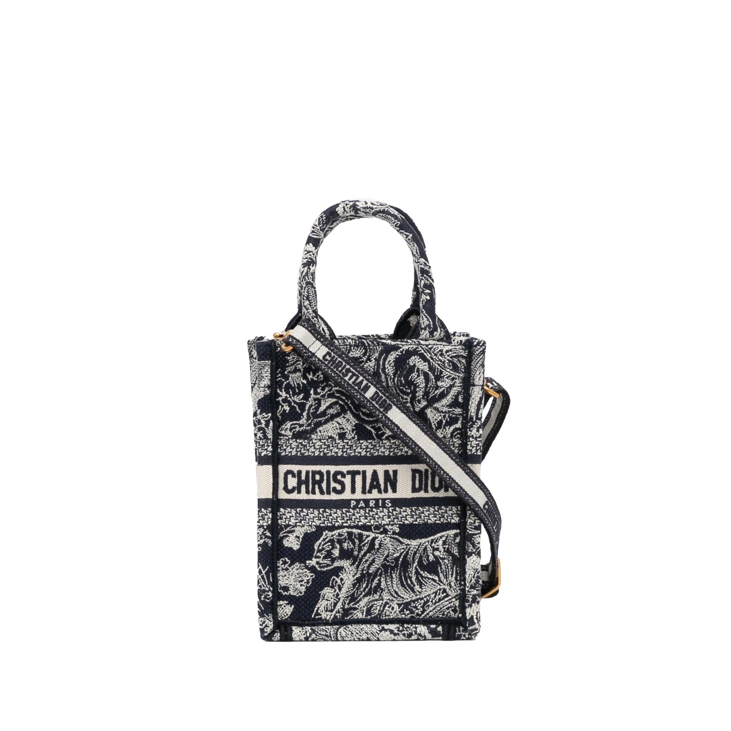 Dior Book Tote Phone Bag Shg Bednlg Mini Tote Bag