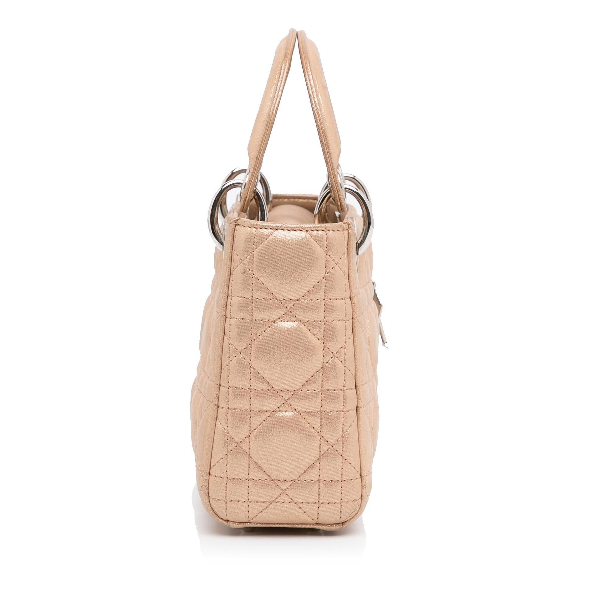 Dior Cannage Lady Satchel Shg Lxlvb3 Nylon Mini Satchel Bag