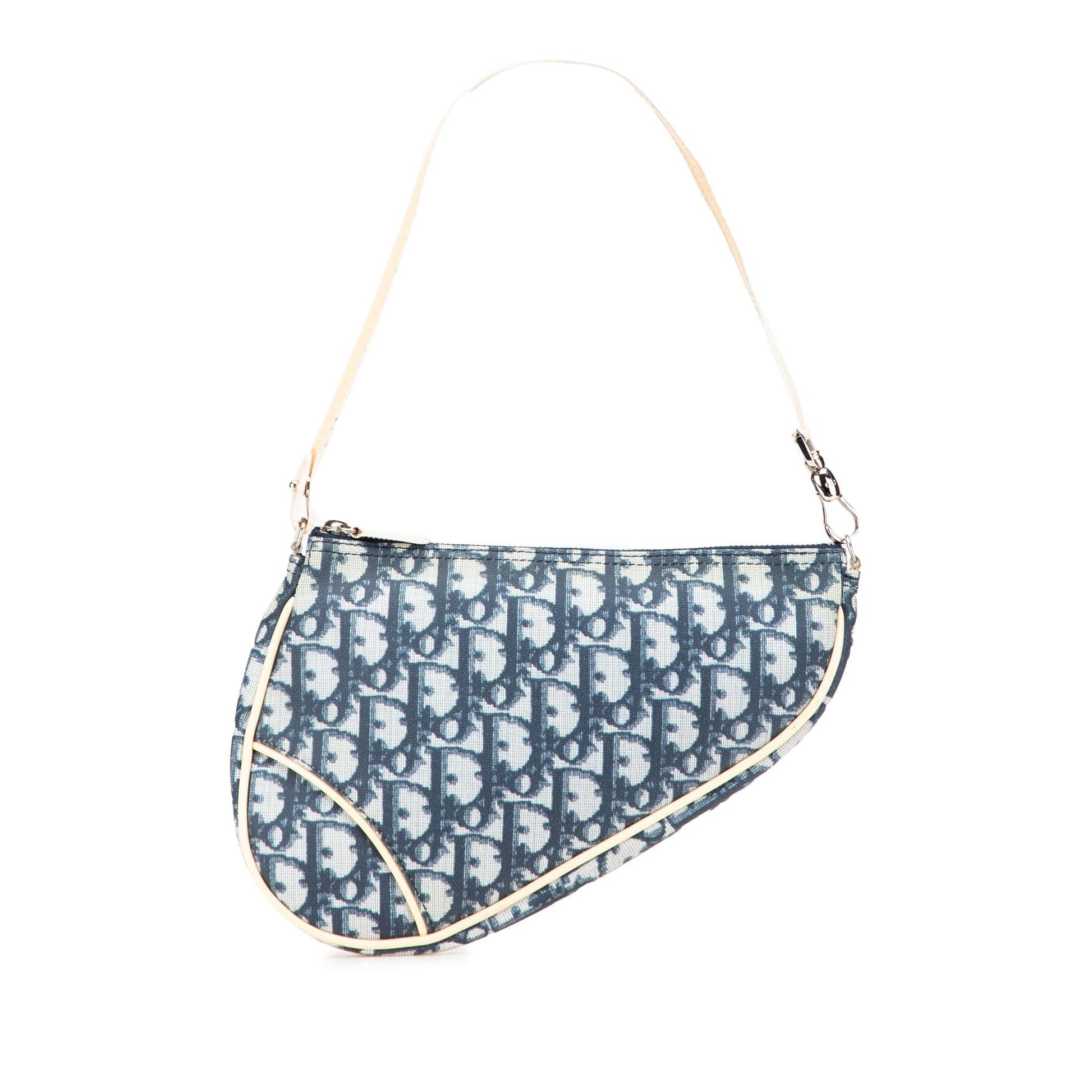 Dior issimo Saddle Pochette Shoulder Bag Canvas Mini Saddle Pochette 4