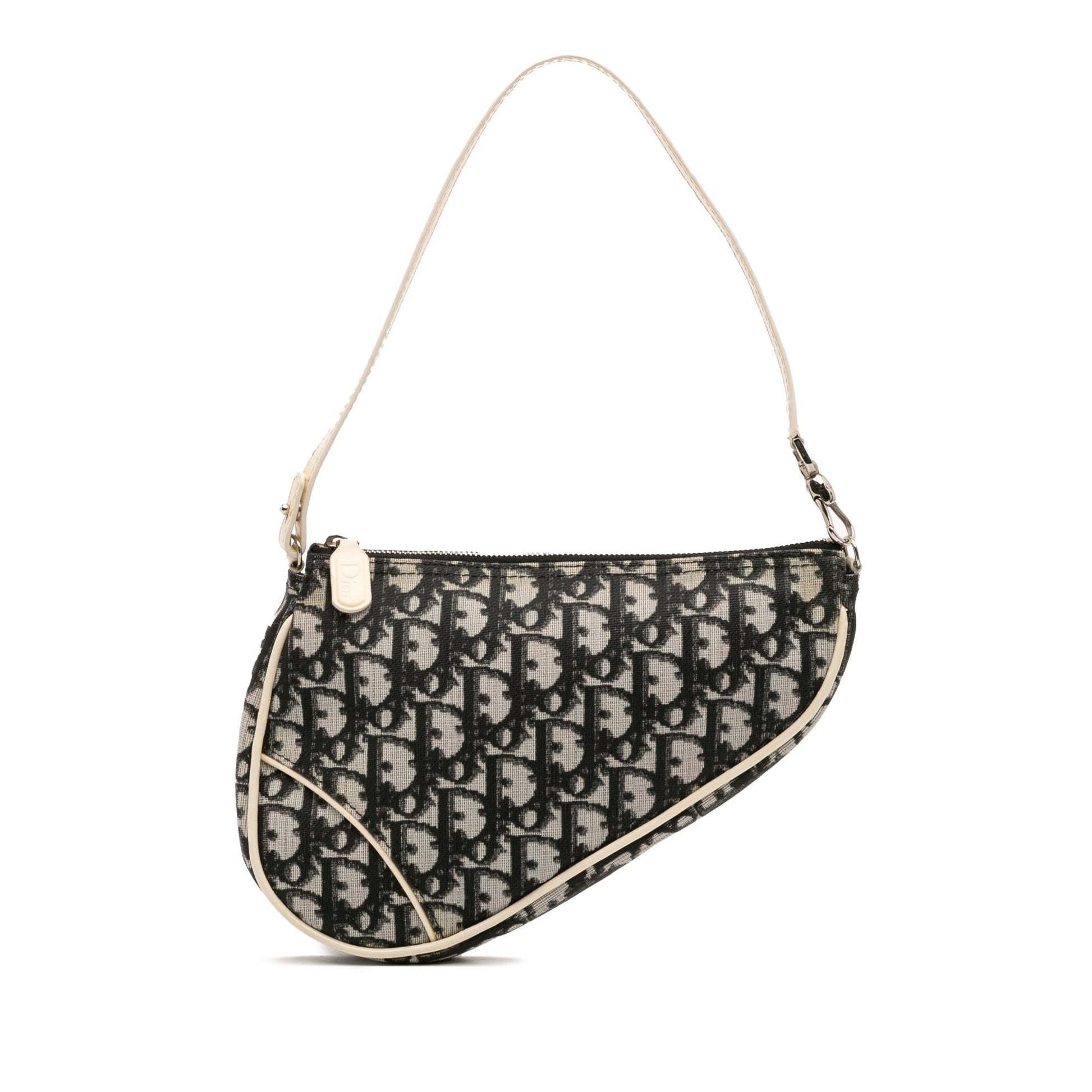 Dior issimo Saddle Pochette Shoulder Bag Canvas Mini Saddle Pochette 5