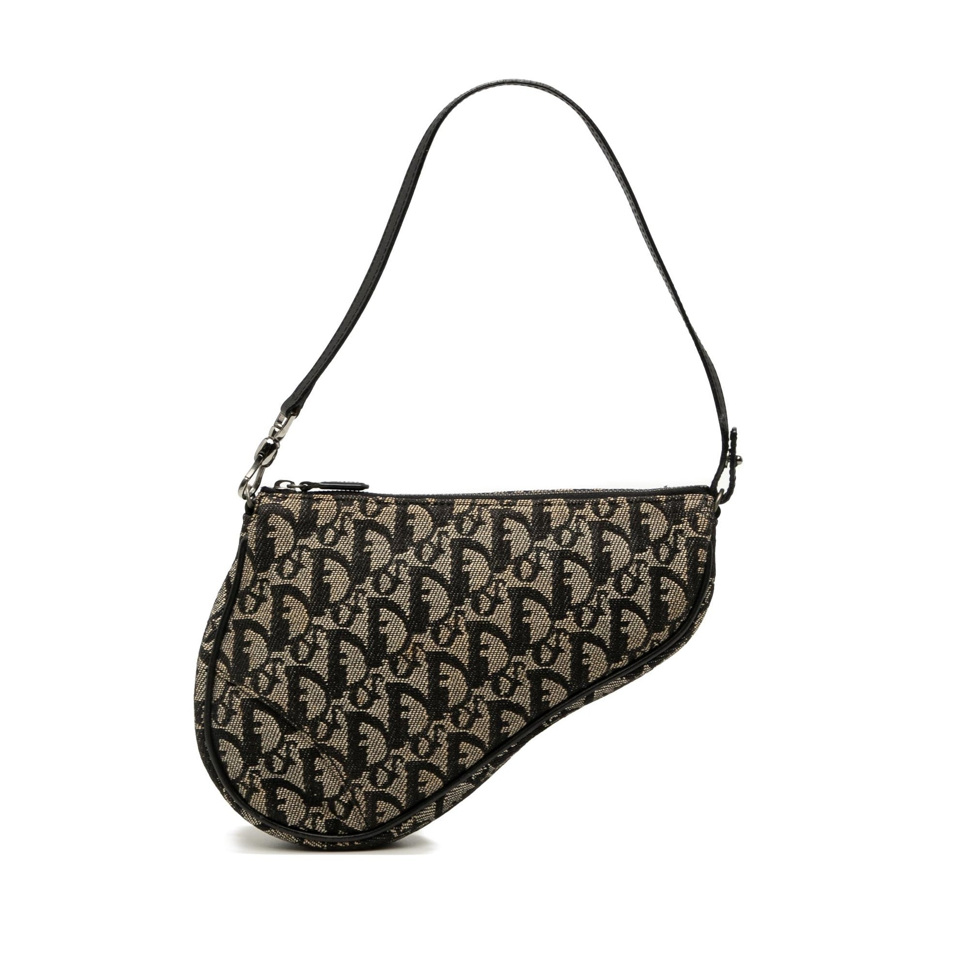 Dior issimo Saddle Pochette Shoulder Bag Canvas Mini Saddle Pochette 9