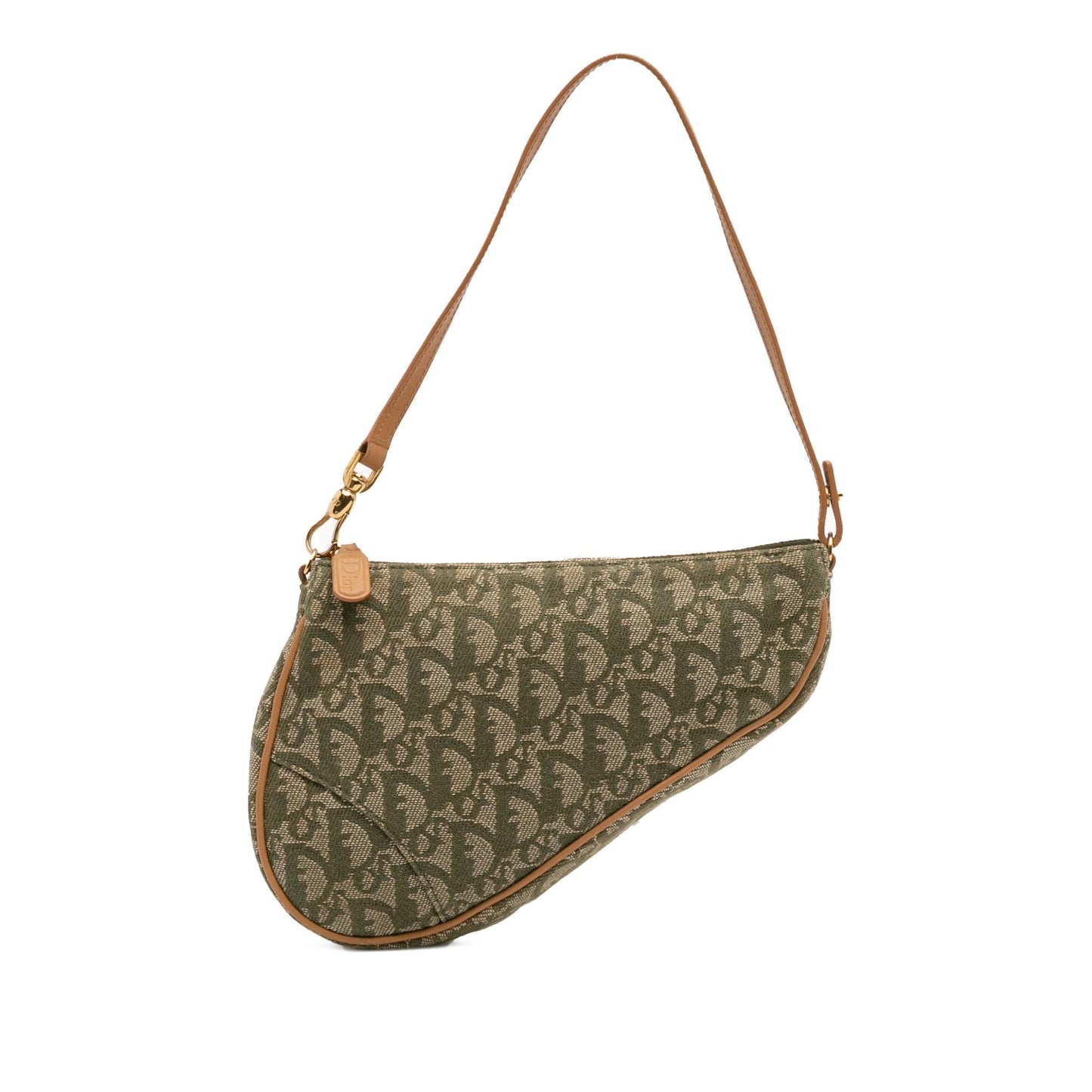 Dior issimo Saddle Pochette Shoulder Bag Canvas Mini Saddle Pochette 10