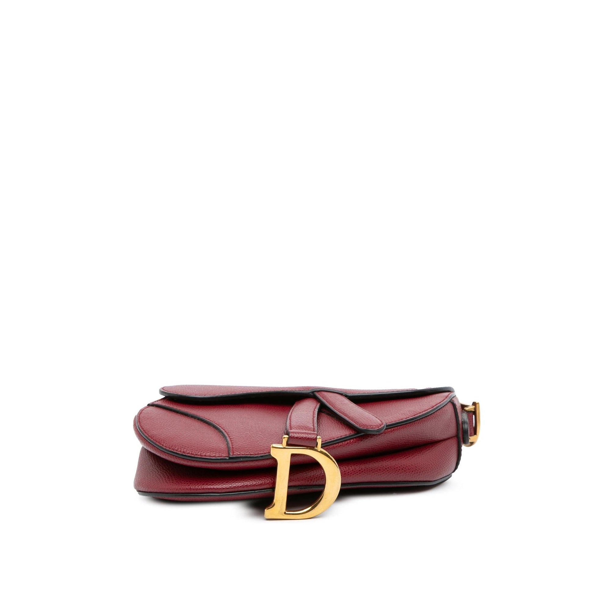 Dior Grained Calfskin Saddle Bag Mini Satchel Bag Saddle Bag 4