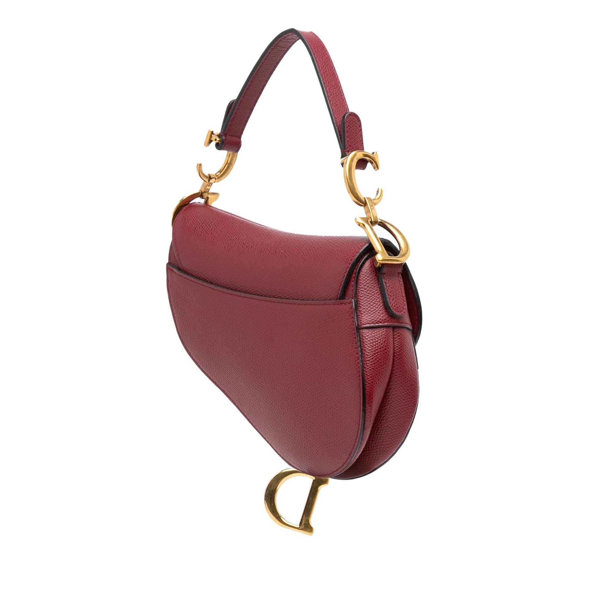 Dior Grained Calfskin Saddle Bag Mini Satchel Bag Saddle Bag 4