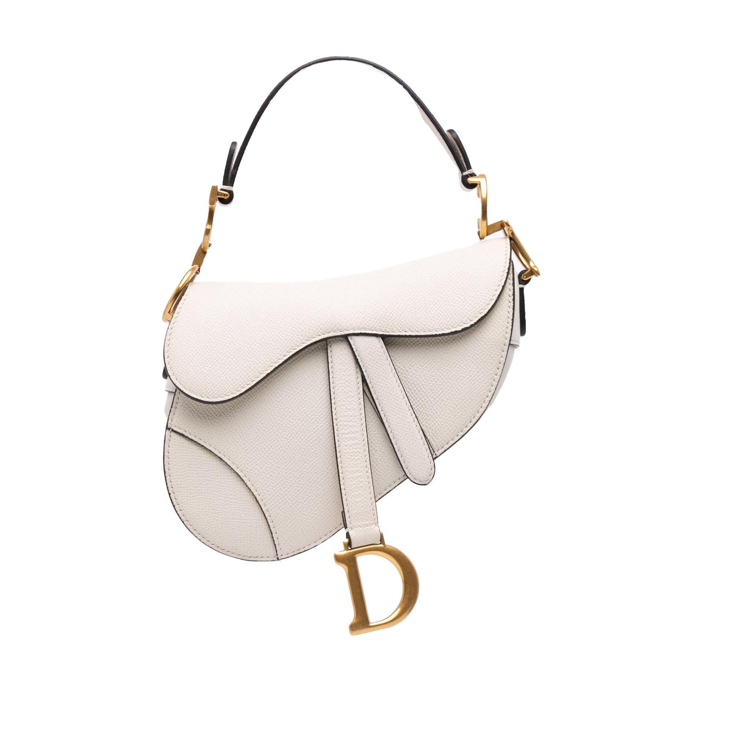 Dior Grained Calfskin Saddle Bag Mini Satchel Bag Saddle Bag 6