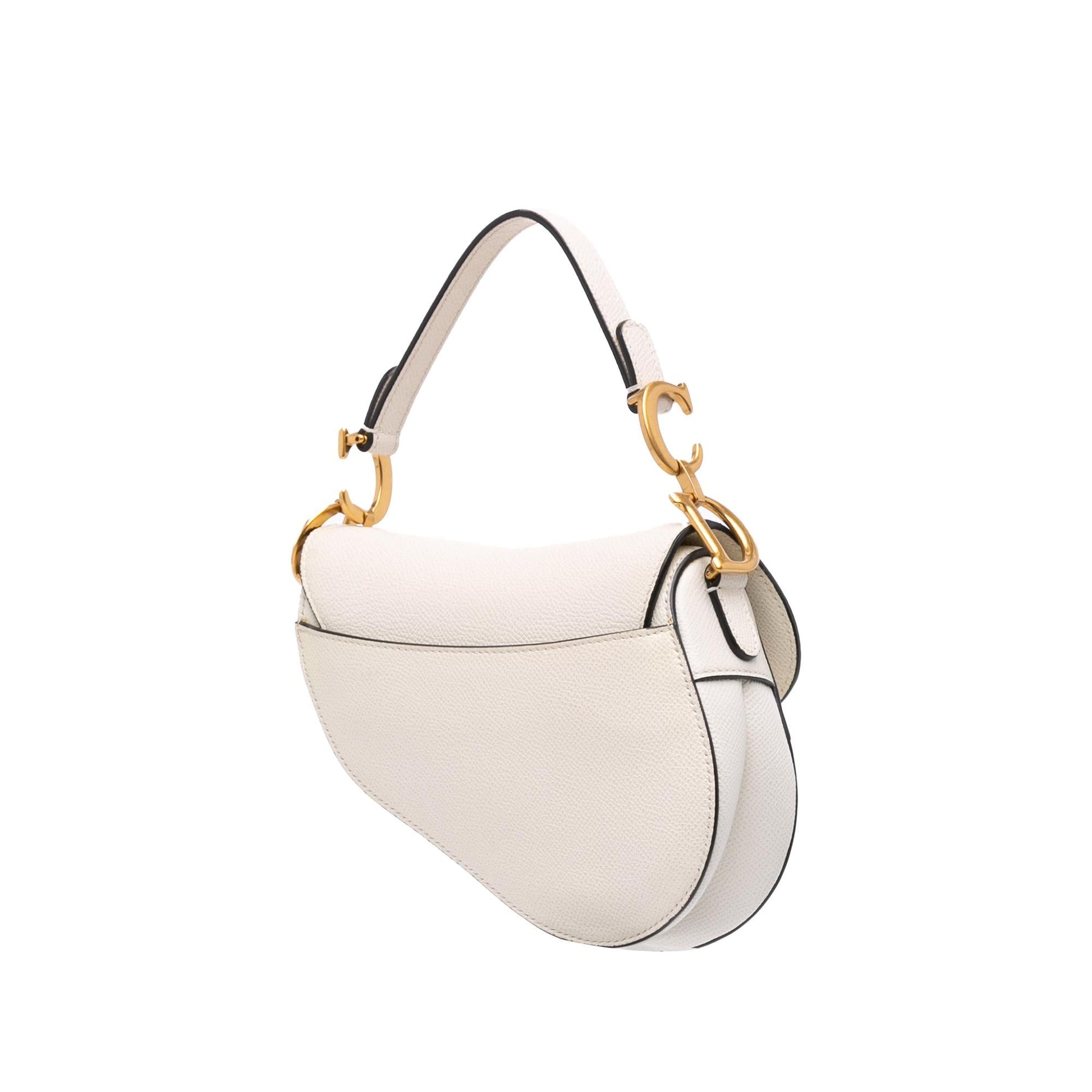 Dior Grained Calfskin Saddle Bag Mini Satchel Bag Saddle Bag 6