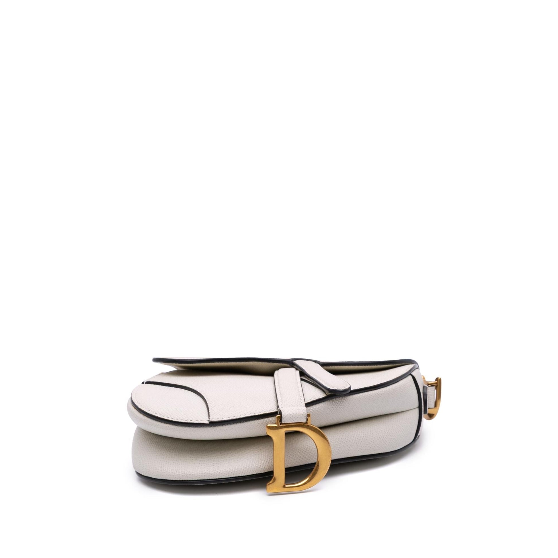 Dior Grained Calfskin Saddle Bag Mini Satchel Bag Saddle Bag 9