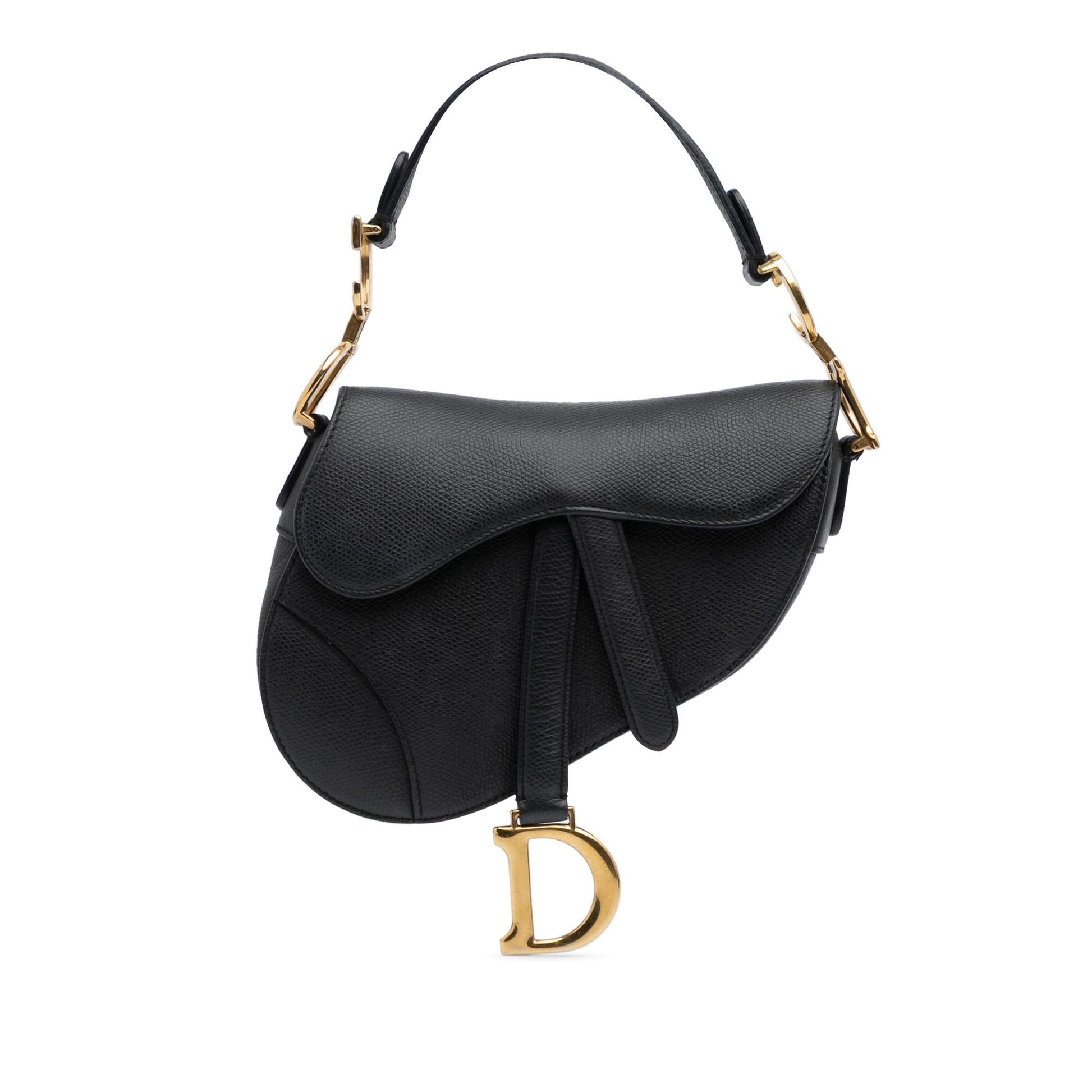 Dior Grained Calfskin Saddle Satchel Bag Mini Calfskin Saddle 3