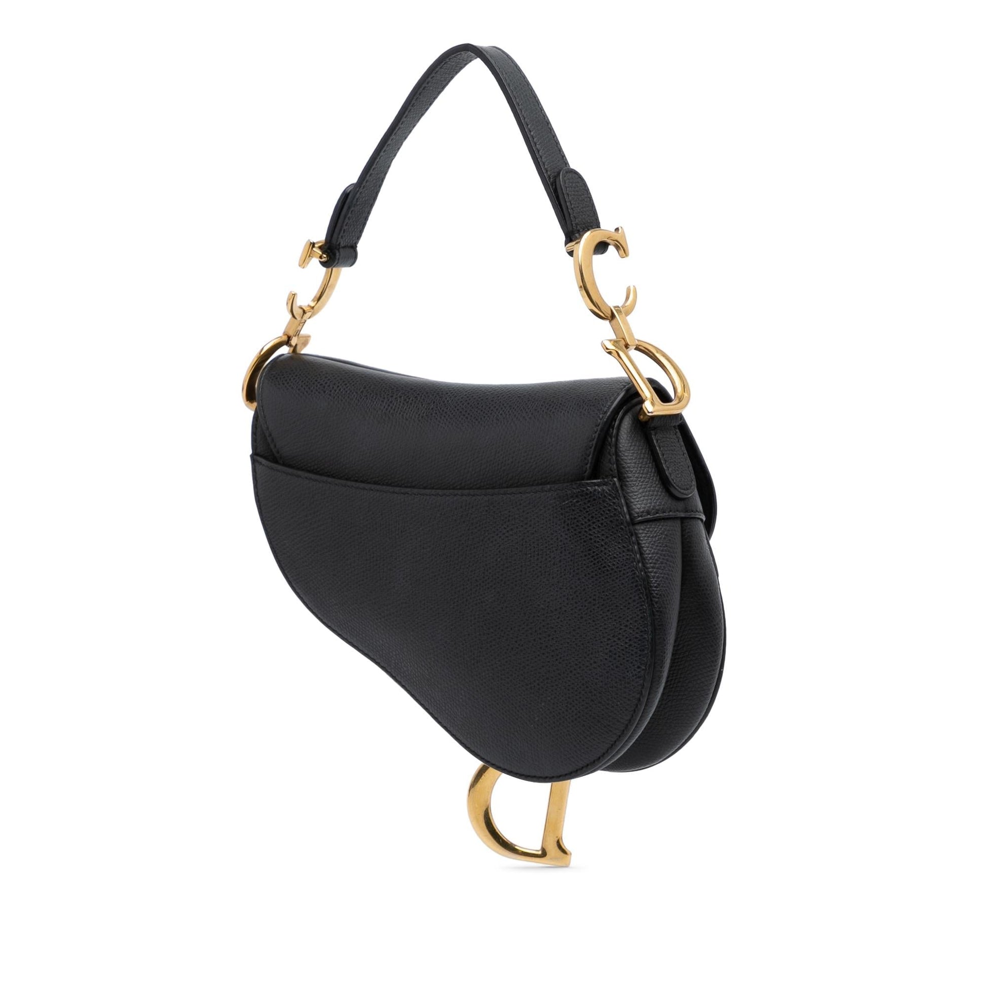 Dior Grained Calfskin Saddle Satchel Bag Mini Calfskin Saddle 3