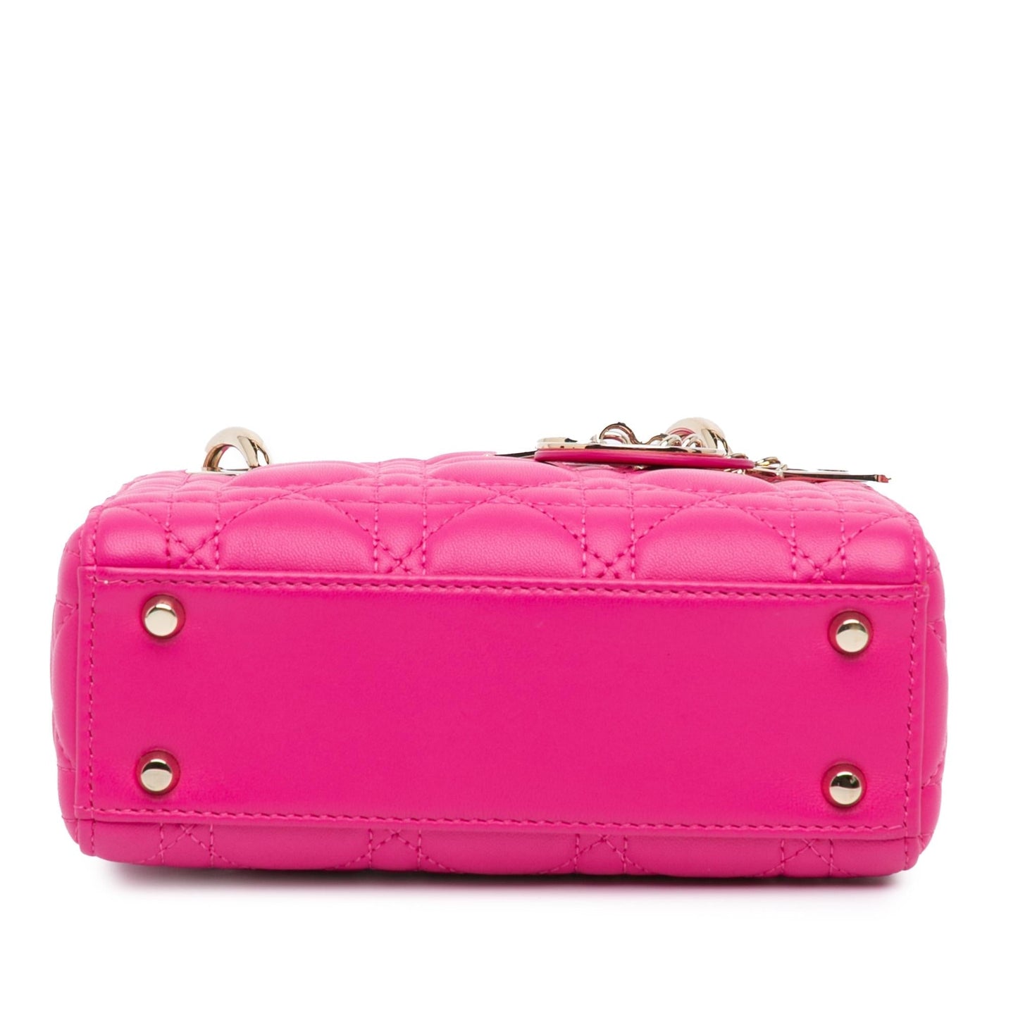 Dior Cannage Lady Satchel Bag Lambskin Mini Lady Dior 1