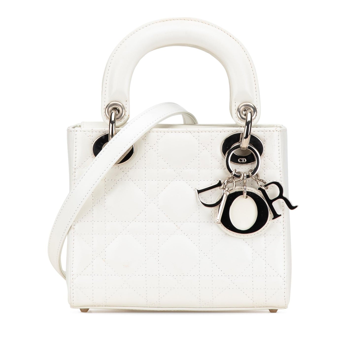 Dior Cannage Lady Satchel Bag Lambskin Mini Lady Dior 6