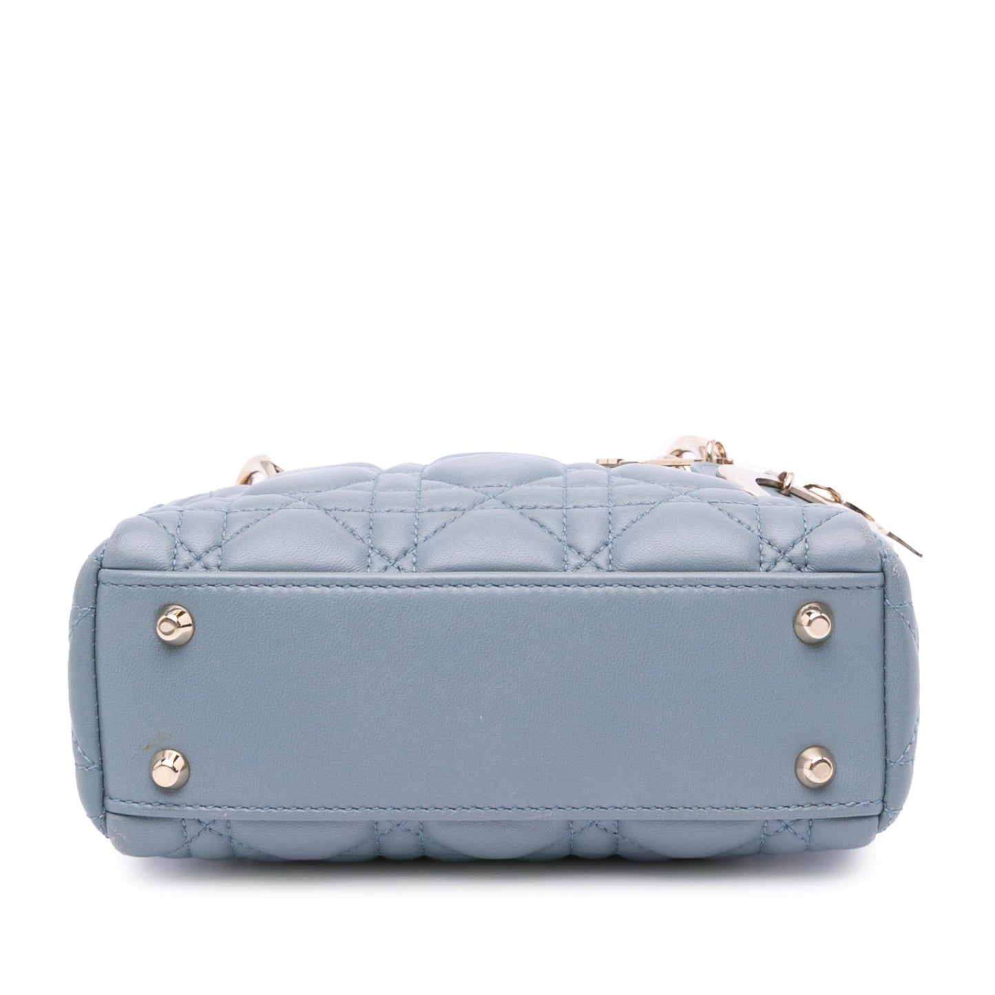 Dior Cannage Lady Satchel Bag Lambskin Mini Lady Dior 4
