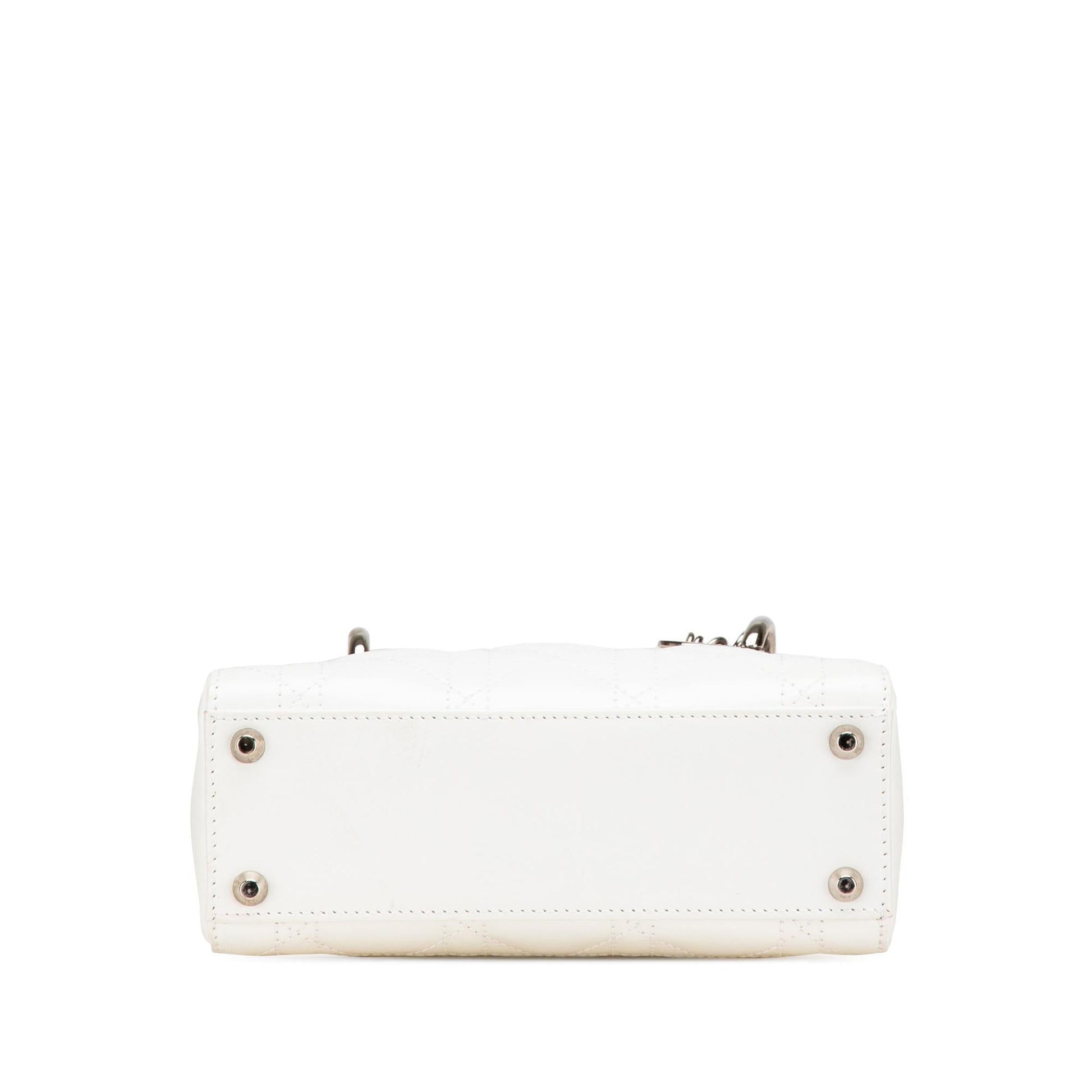 Dior Cannage Lady Satchel Bag Lambskin Mini Lady Dior 9