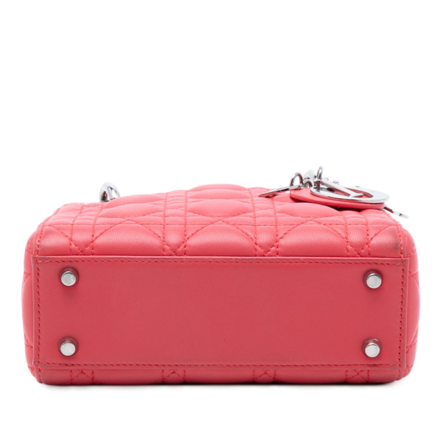 Dior Cannage Lady Satchel Bag Lambskin Mini Lady Dior 19
