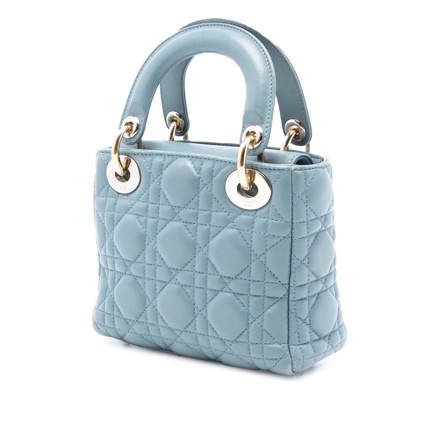 Dior Cannage Lady Satchel Bag Lambskin Mini Lady Dior 17