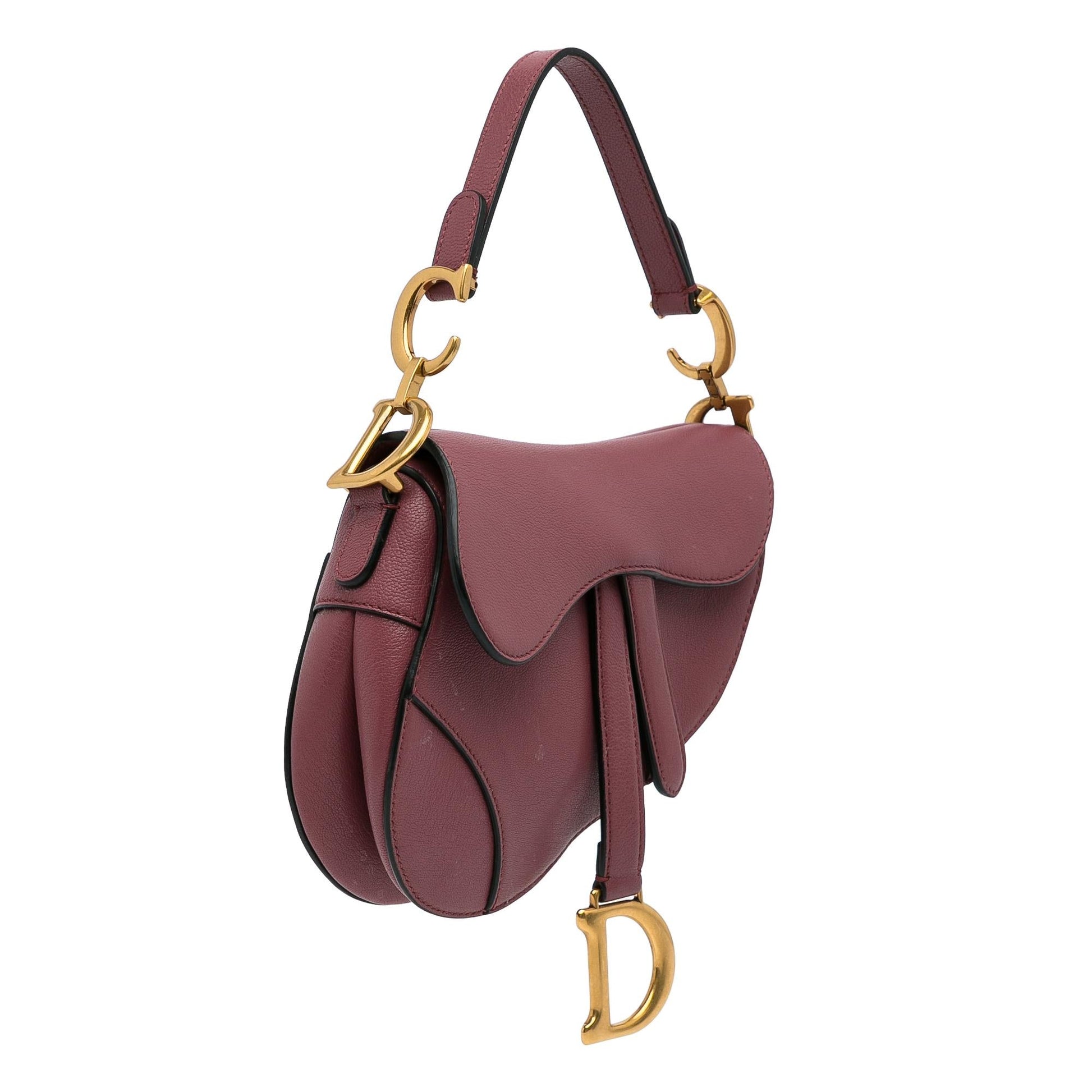 Dior Saddle Bag Shg Wu9Mof Leather Mini Satchel Bag
