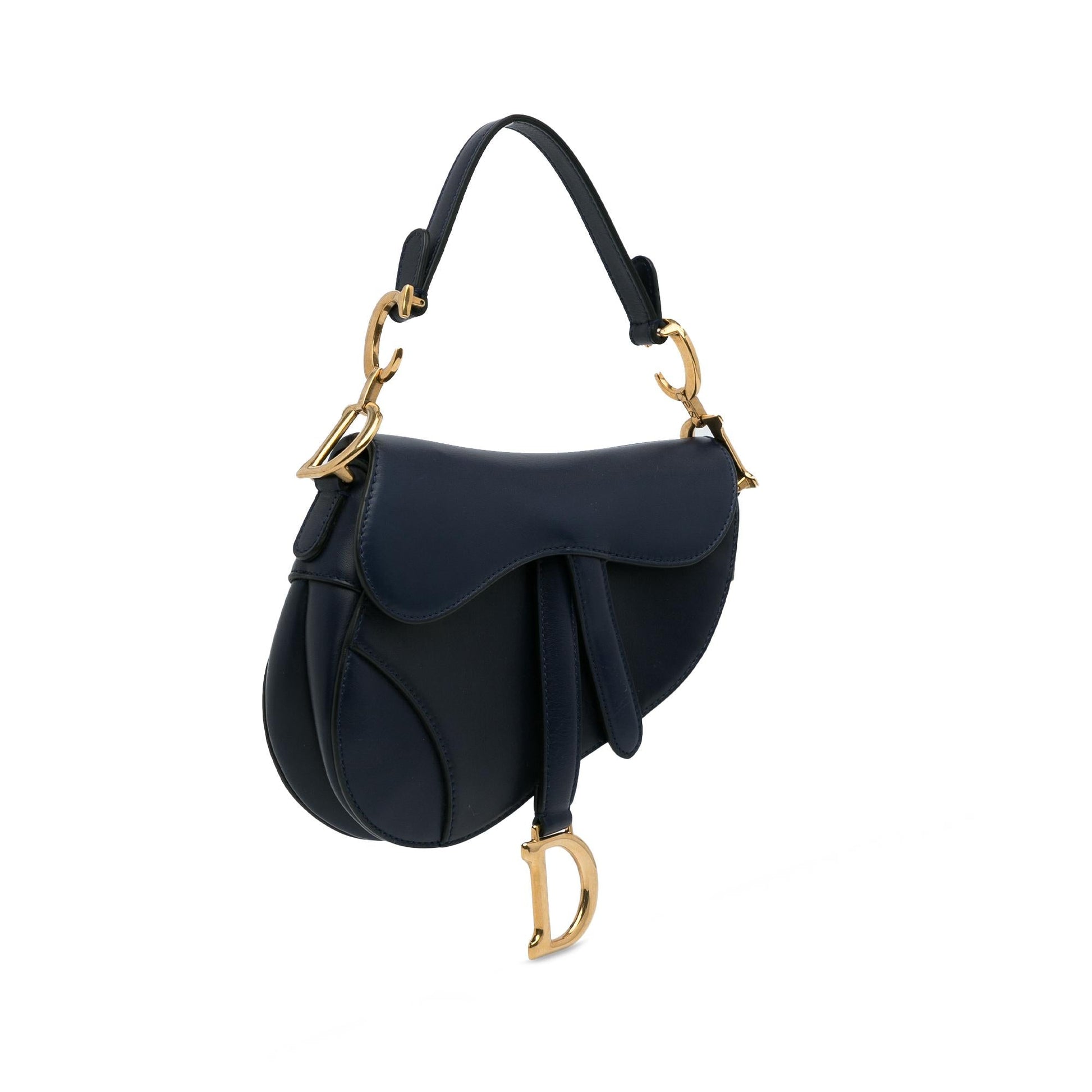 Dior Saddle Bag Shg Sdnmmh Leather Mini Travel Bag