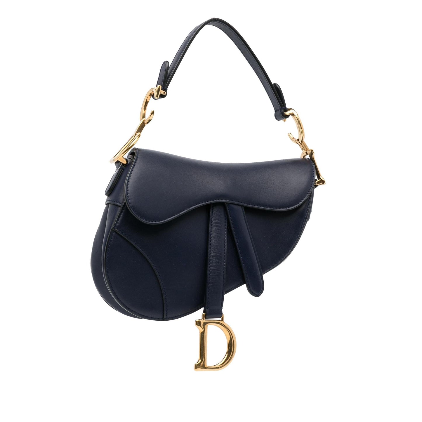 Dior Saddle Bag Shg Lcreym Leather Mini Shoulder Bag