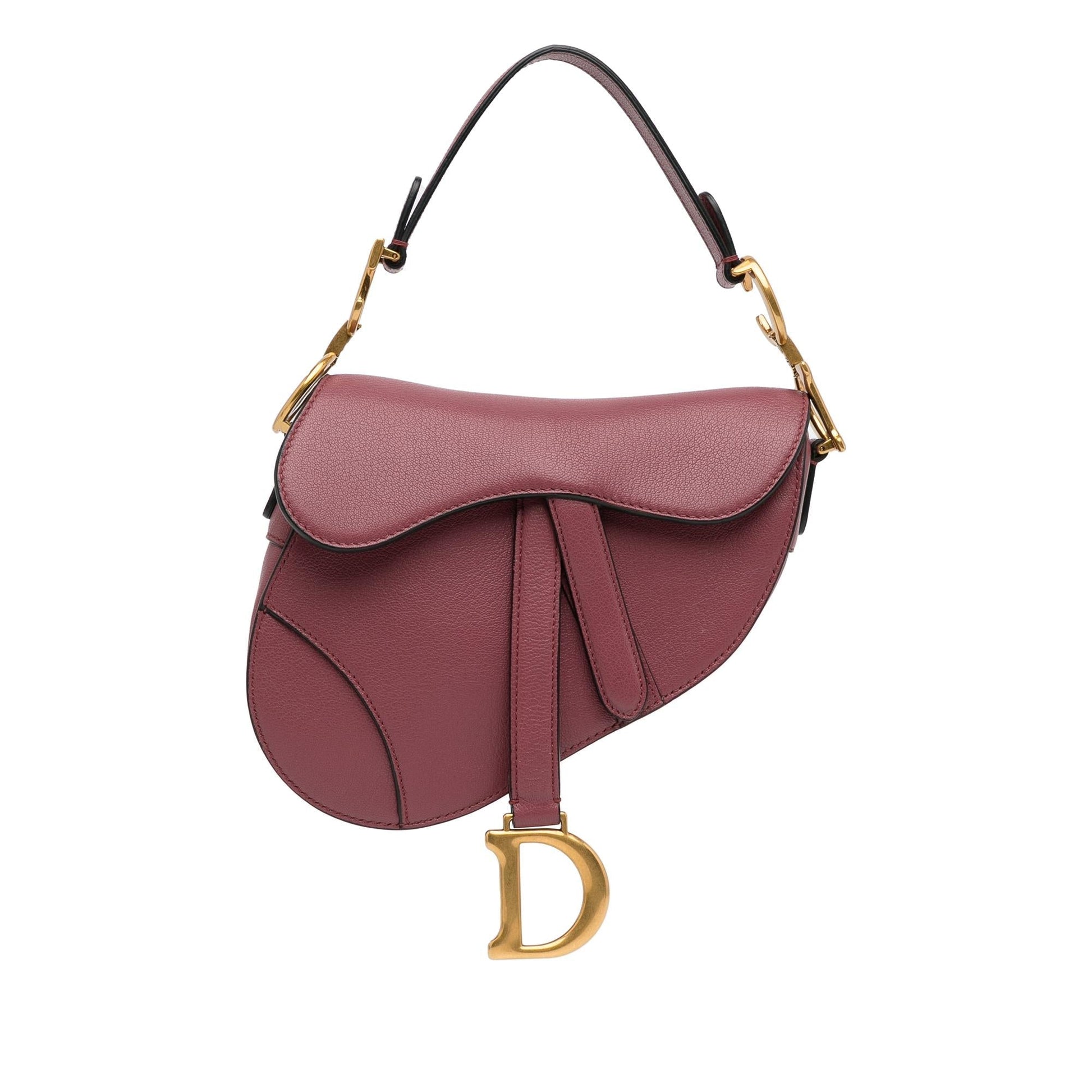 Dior Saddle Bag Shg F74Mwd Leather Mini Satchel Bag