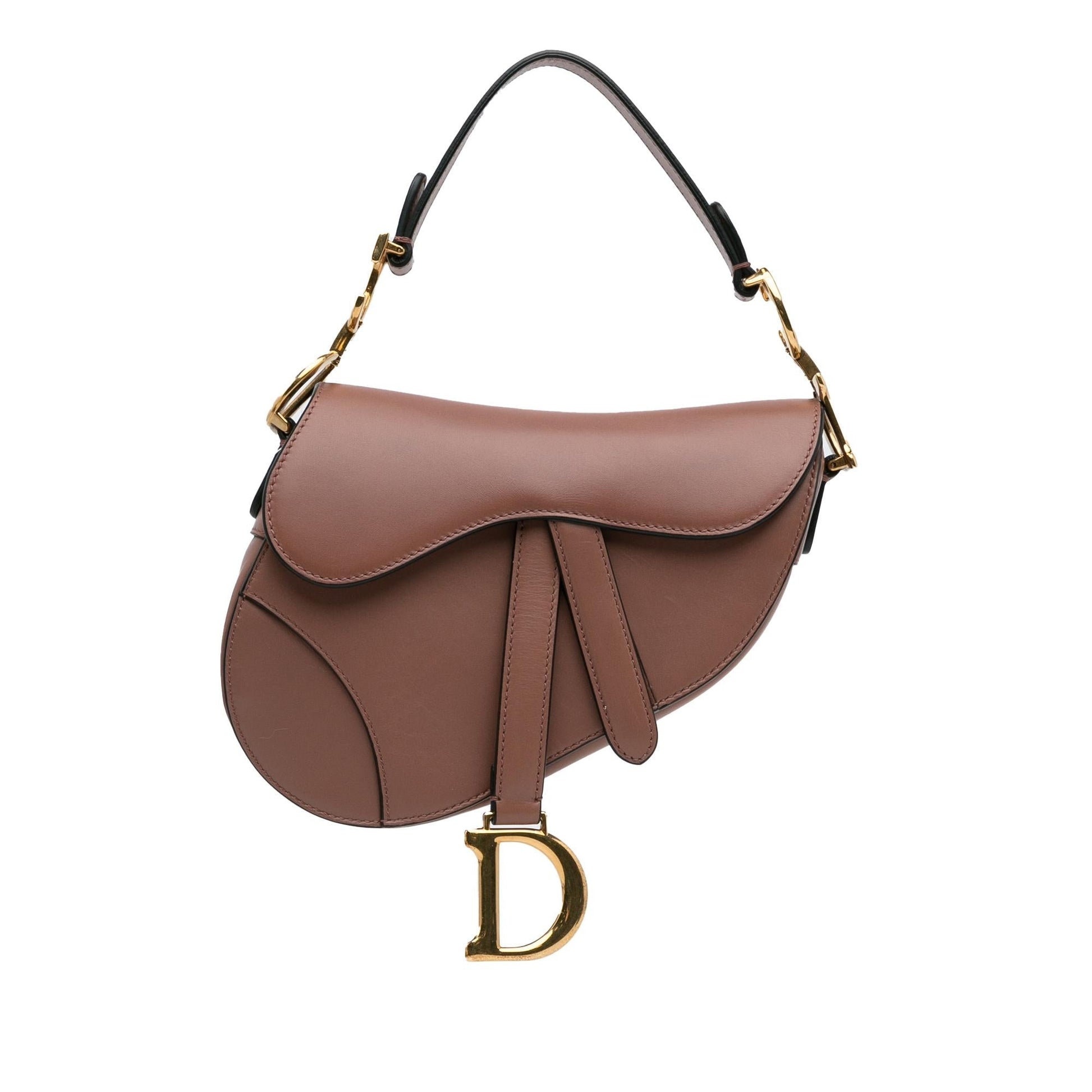 Dior Saddle Bag Shg Yo Nd Leather Mini Shoulder Bag