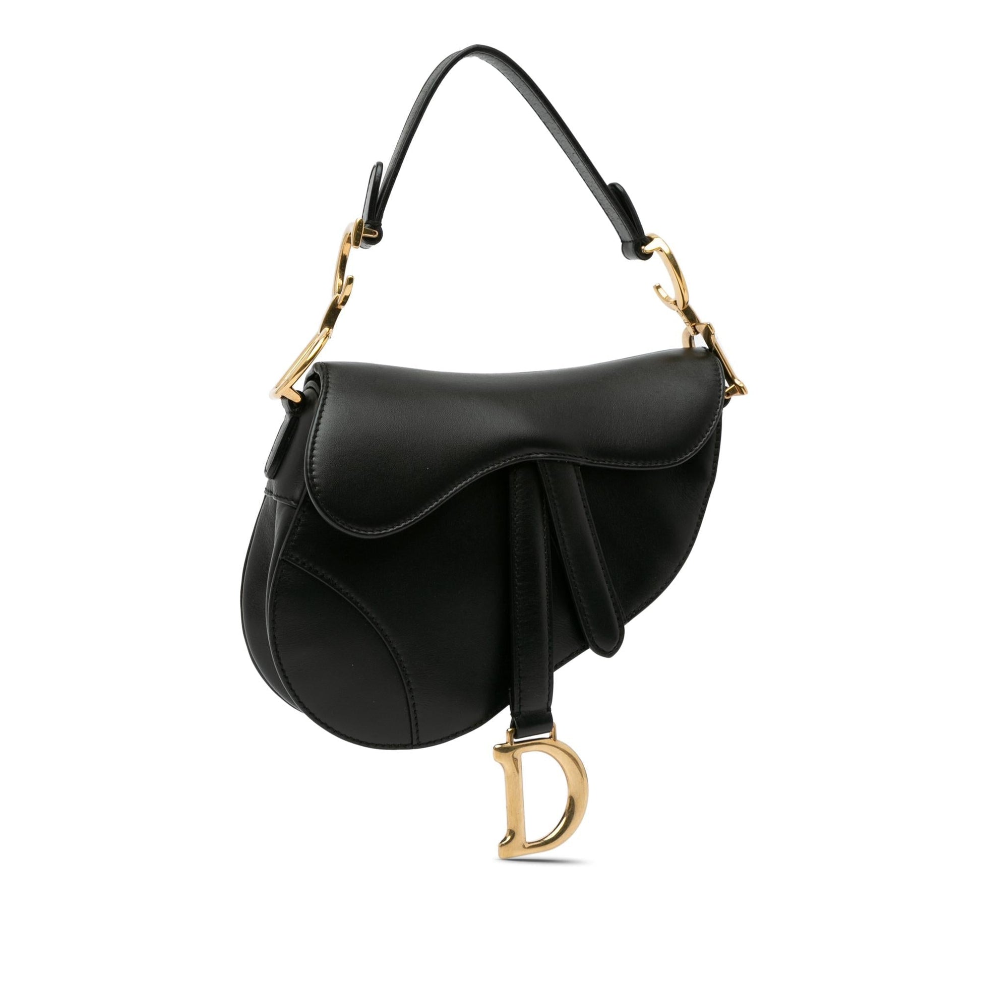 Dior Saddle Shg Kmgsky Satchel Bag Leather Mini