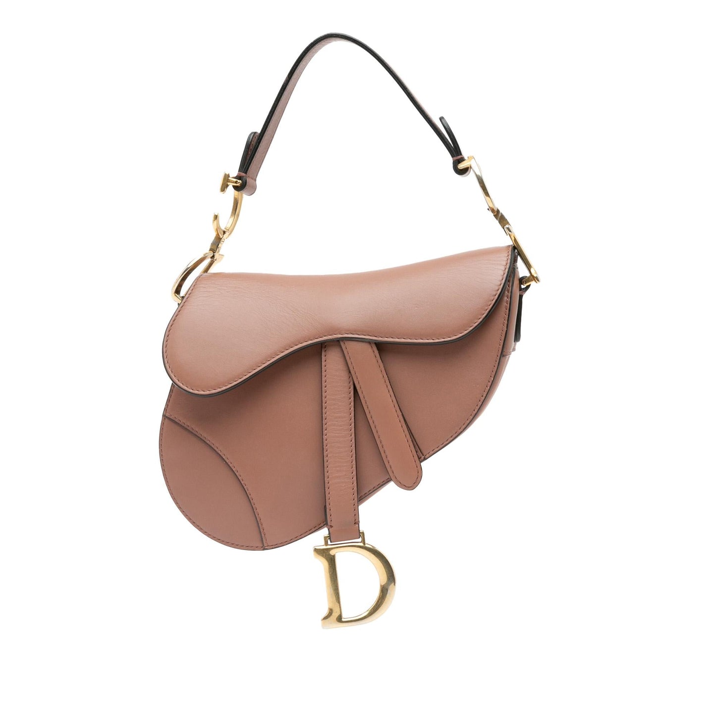 Dior Saddle Shoulder Bag Leather Mini