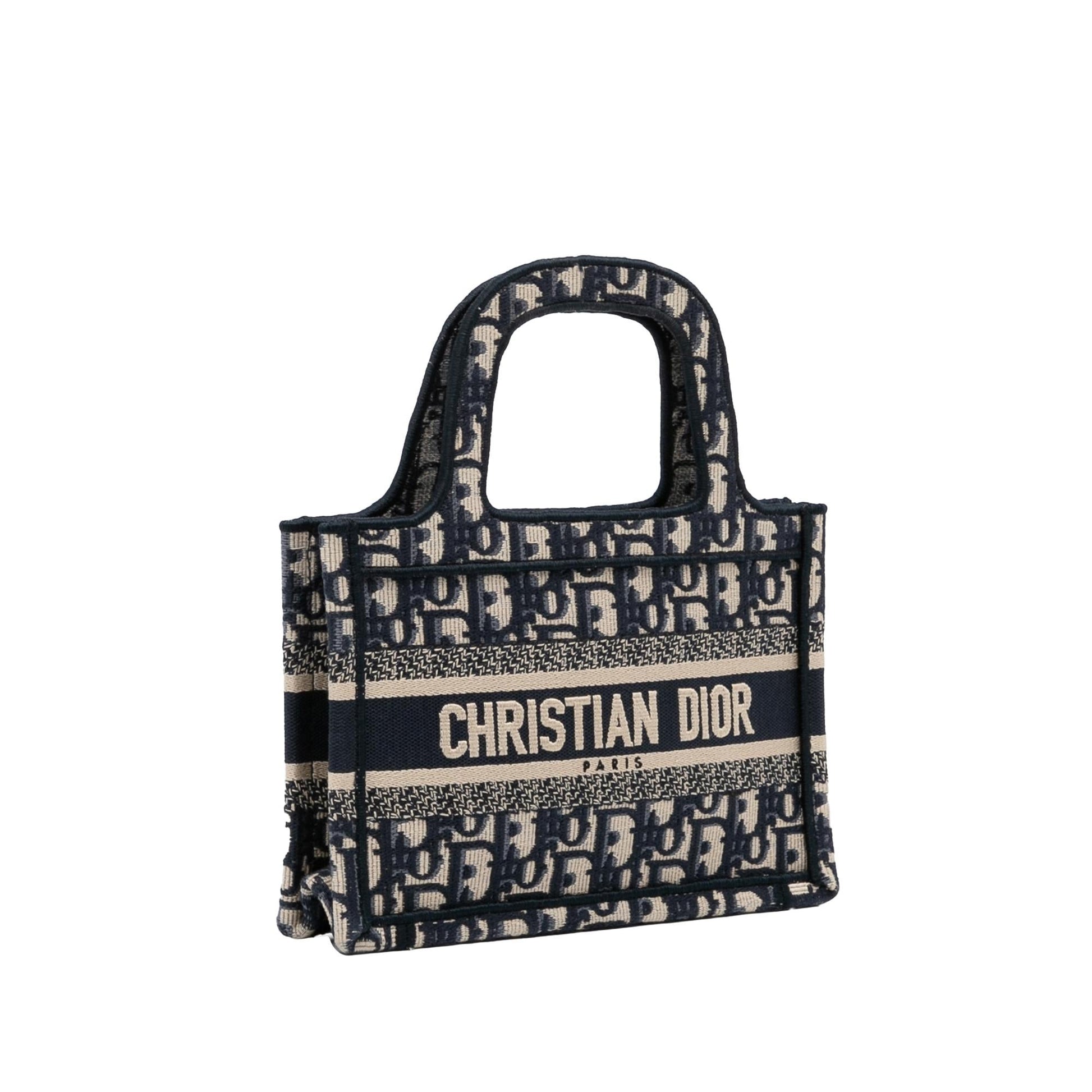 Dior Oblique Book Tote Shg Yeubpr Mini Tote Bag