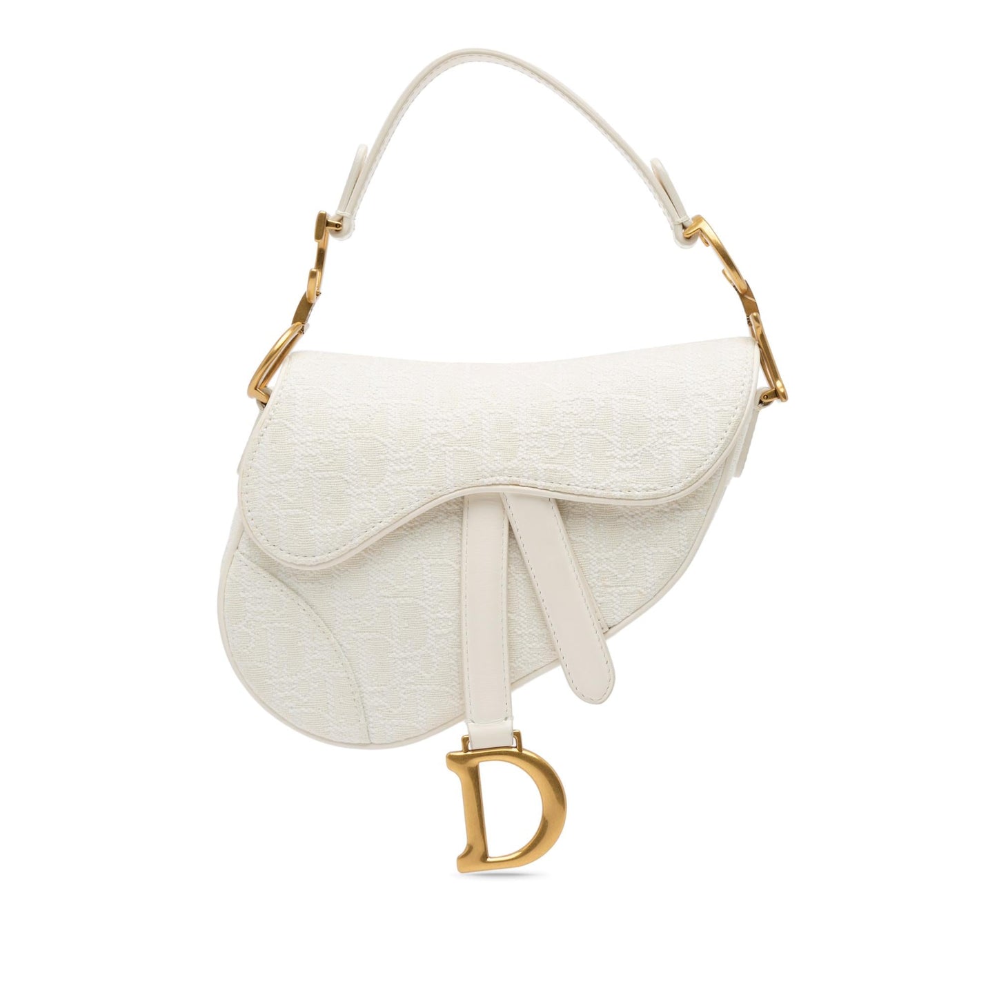 Dior Oblique Saddle Bag Canvas Mini Satchel Bag Saddle Bag 9