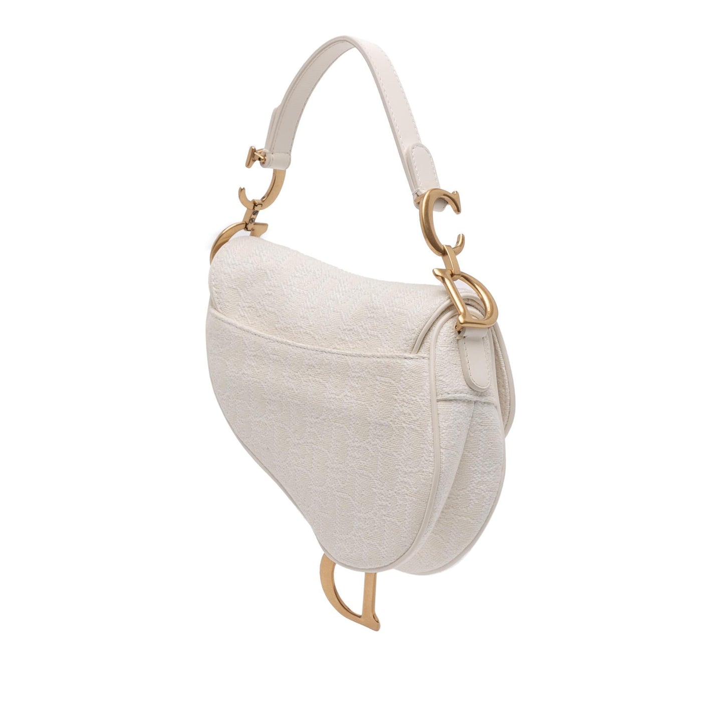 Dior Oblique Saddle Bag Canvas Mini Satchel Bag Saddle Bag 12