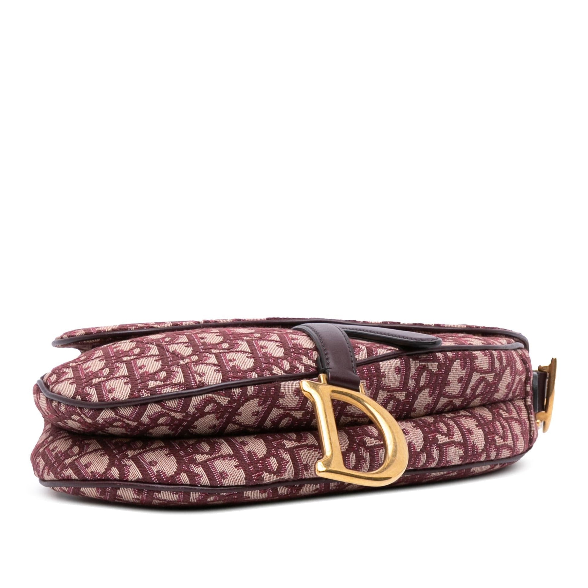 Dior Oblique Saddle Bag Canvas Mini Satchel Bag Saddle Bag 13