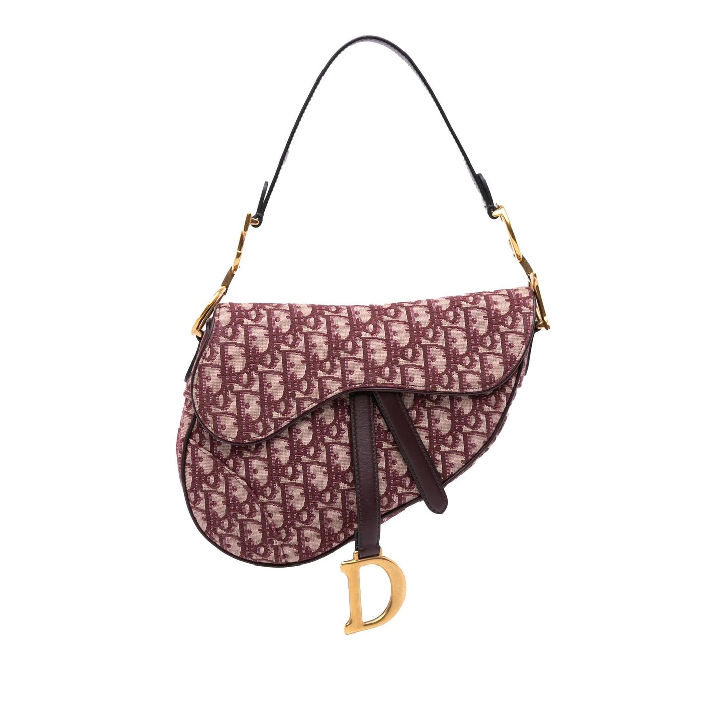 Dior Oblique Saddle Bag Canvas Mini Satchel Bag Saddle Bag 13